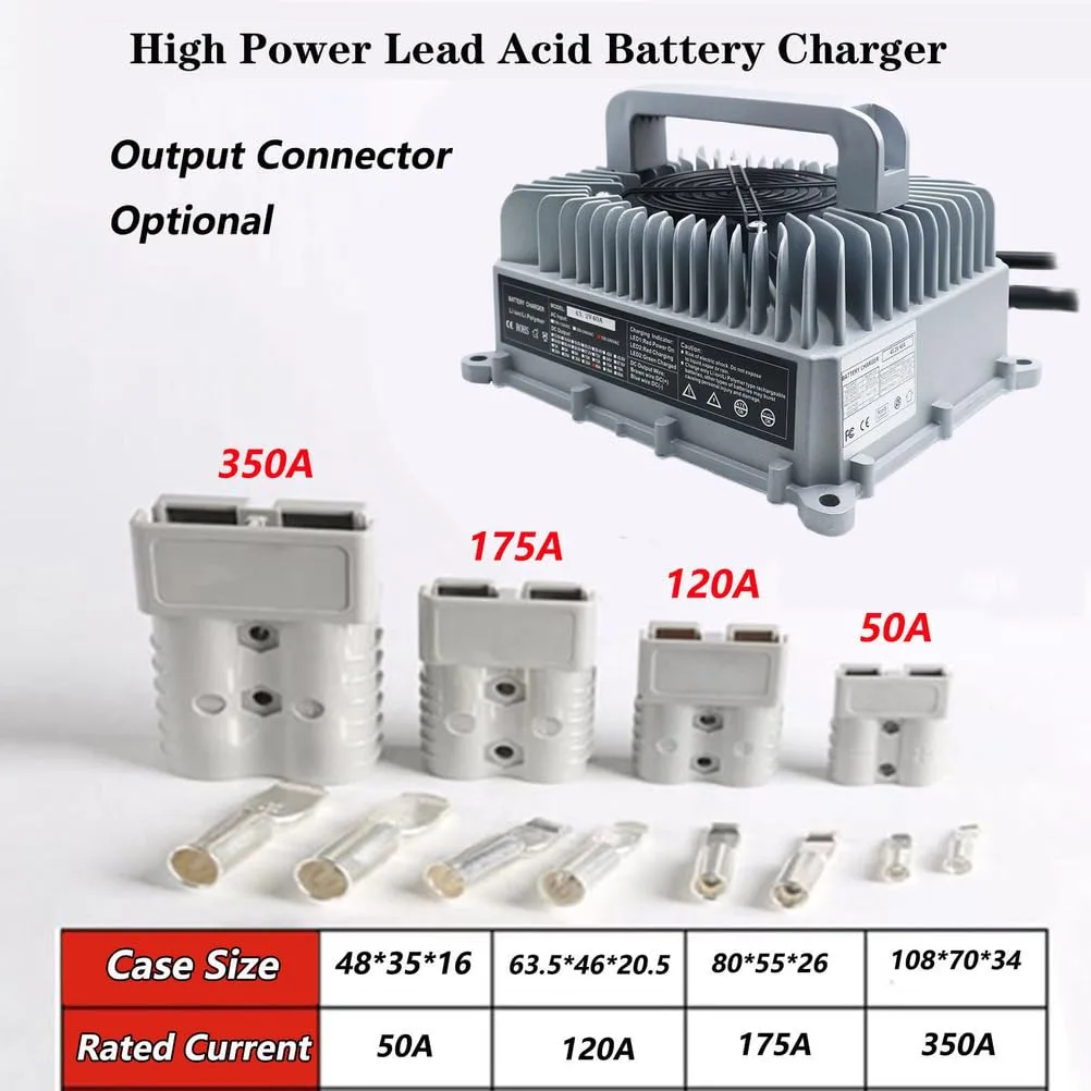 WLEJSL 48V 45A Lead-Acid Golf Cart Battery Charger image 2
