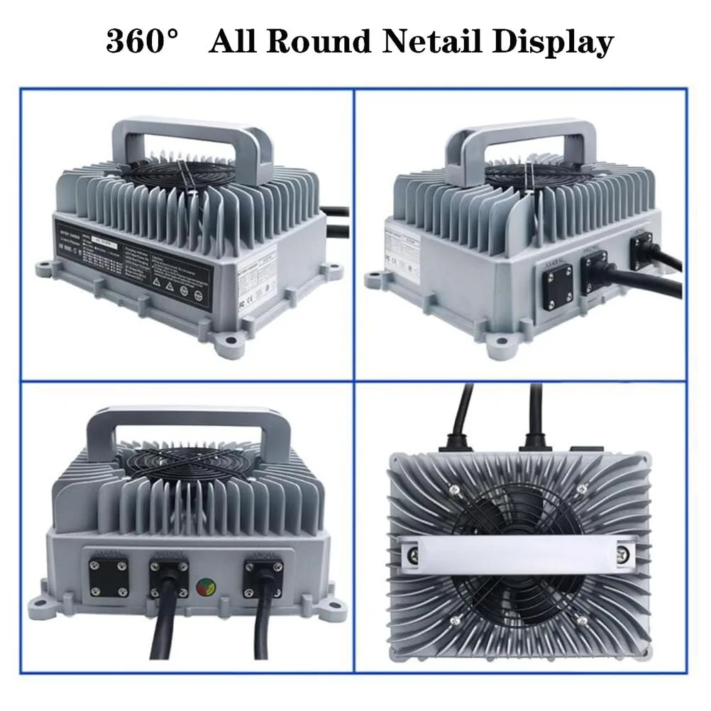 WLEJSL 48V 45A Lead-Acid Golf Cart Battery Charger image 3