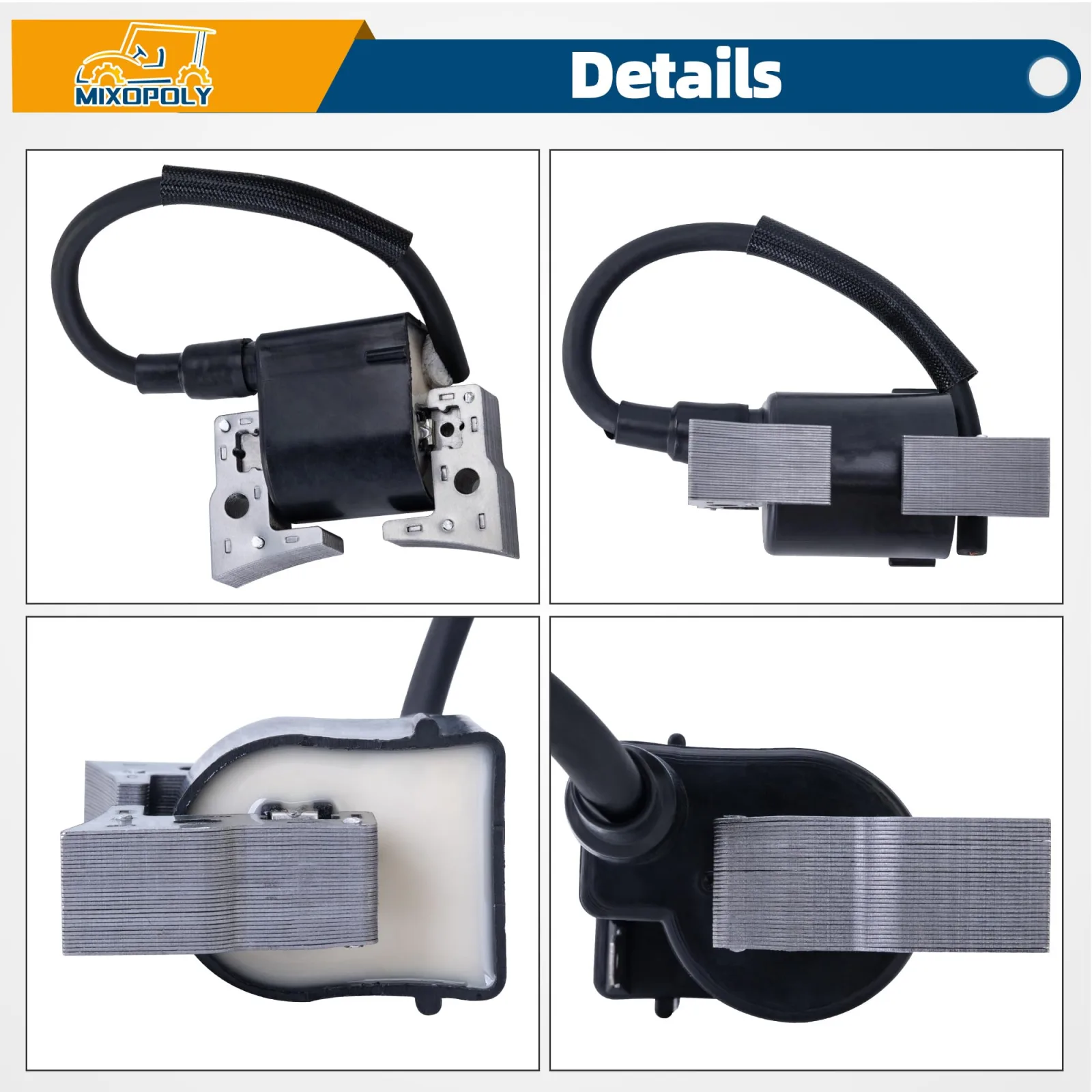 Mixopoly Ignition Coil for Club Car DS & Precedent Gas Carts image 3