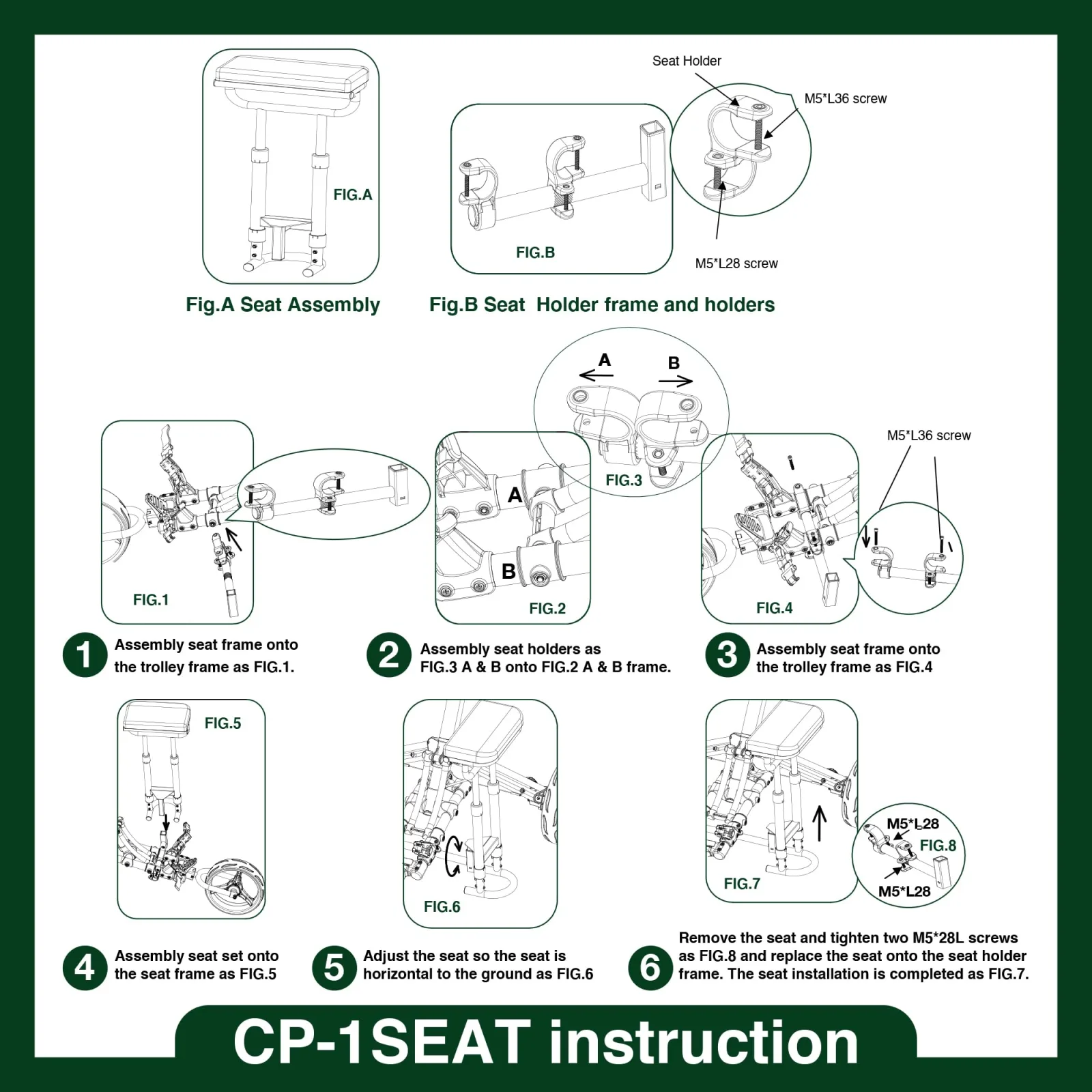 Caddytek CP-1SEAT Removable Seat for CaddyCruiser One image 3