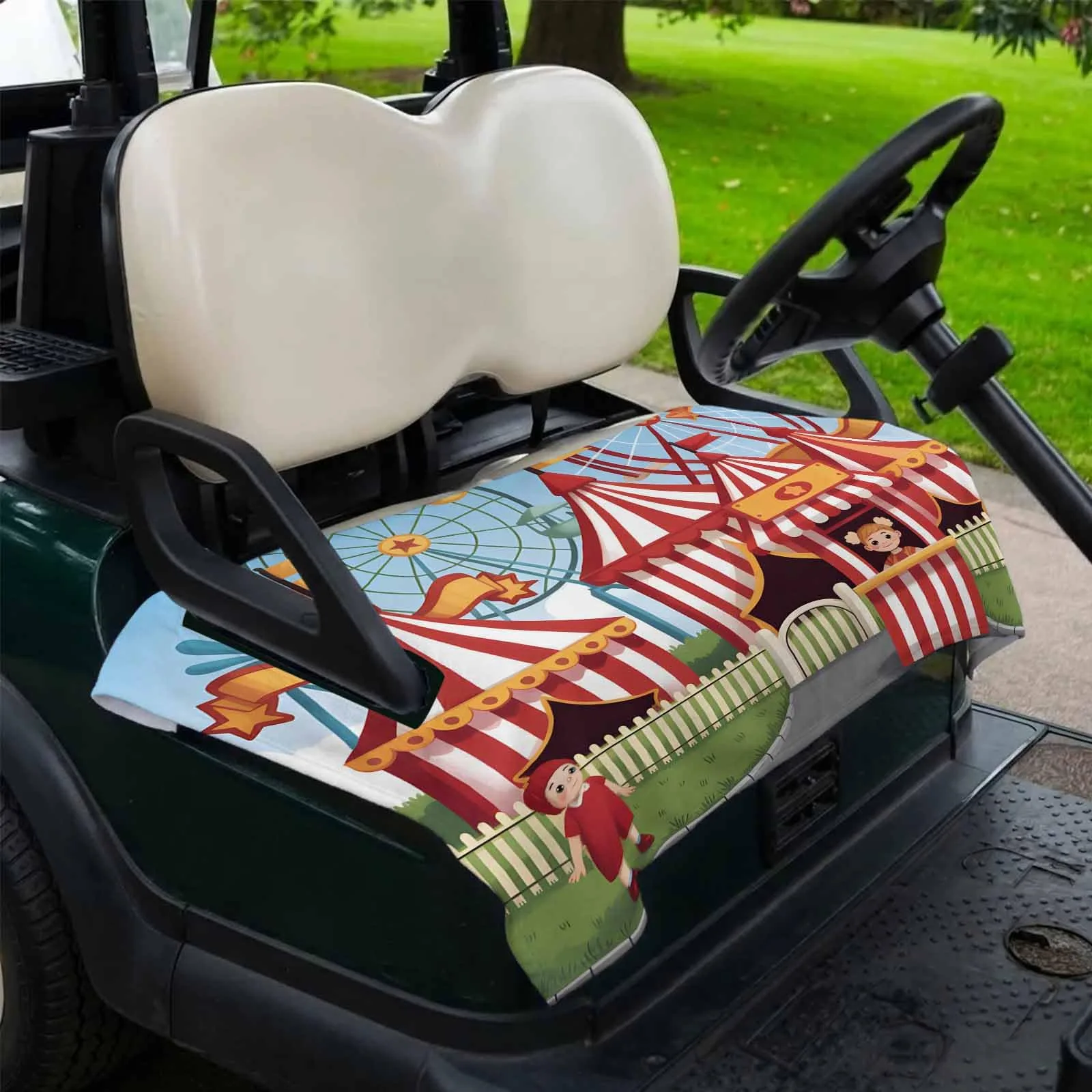 DecorLovee Golf Cart Seat Cover Towel, 51 x 31 Inches image 2