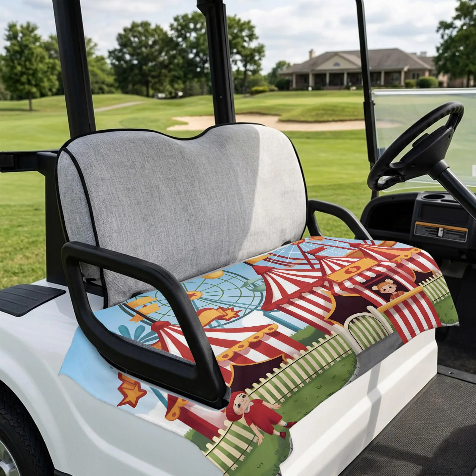 DecorLovee Golf Cart Seat Cover Towel, 51 x 31 Inches image 4