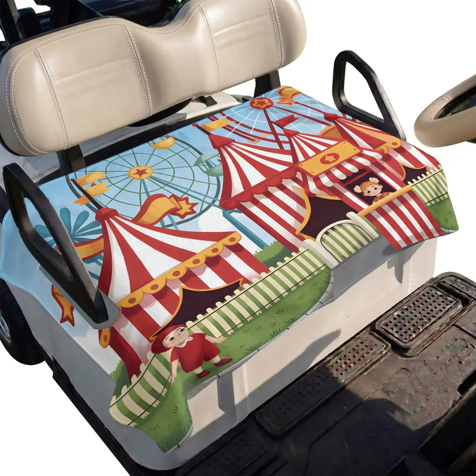 DecorLovee Golf Cart Seat Cover Towel, 51 x 31 Inches