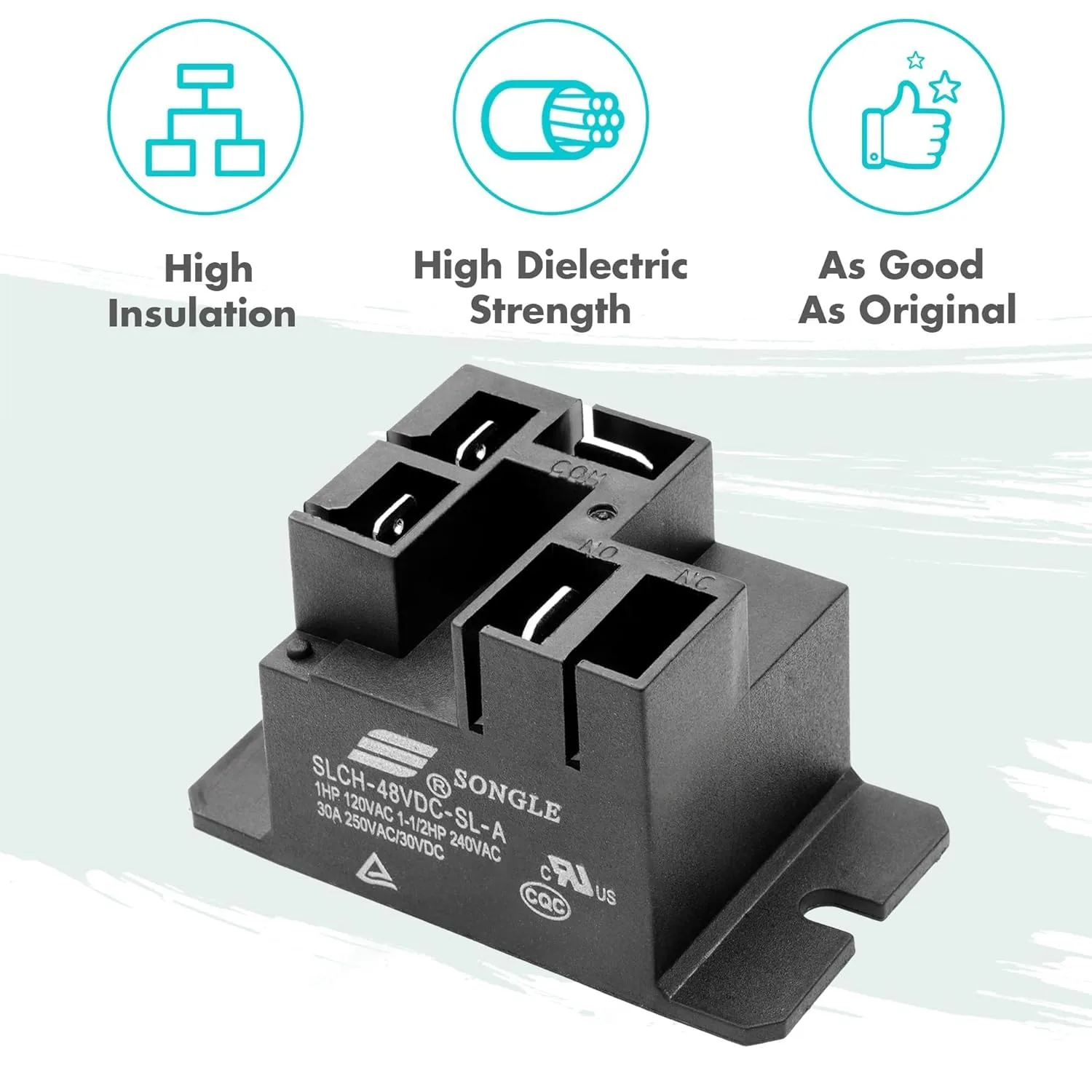10L0L 48V Relay for Club Car PowerDrive 1 & 2 image 4