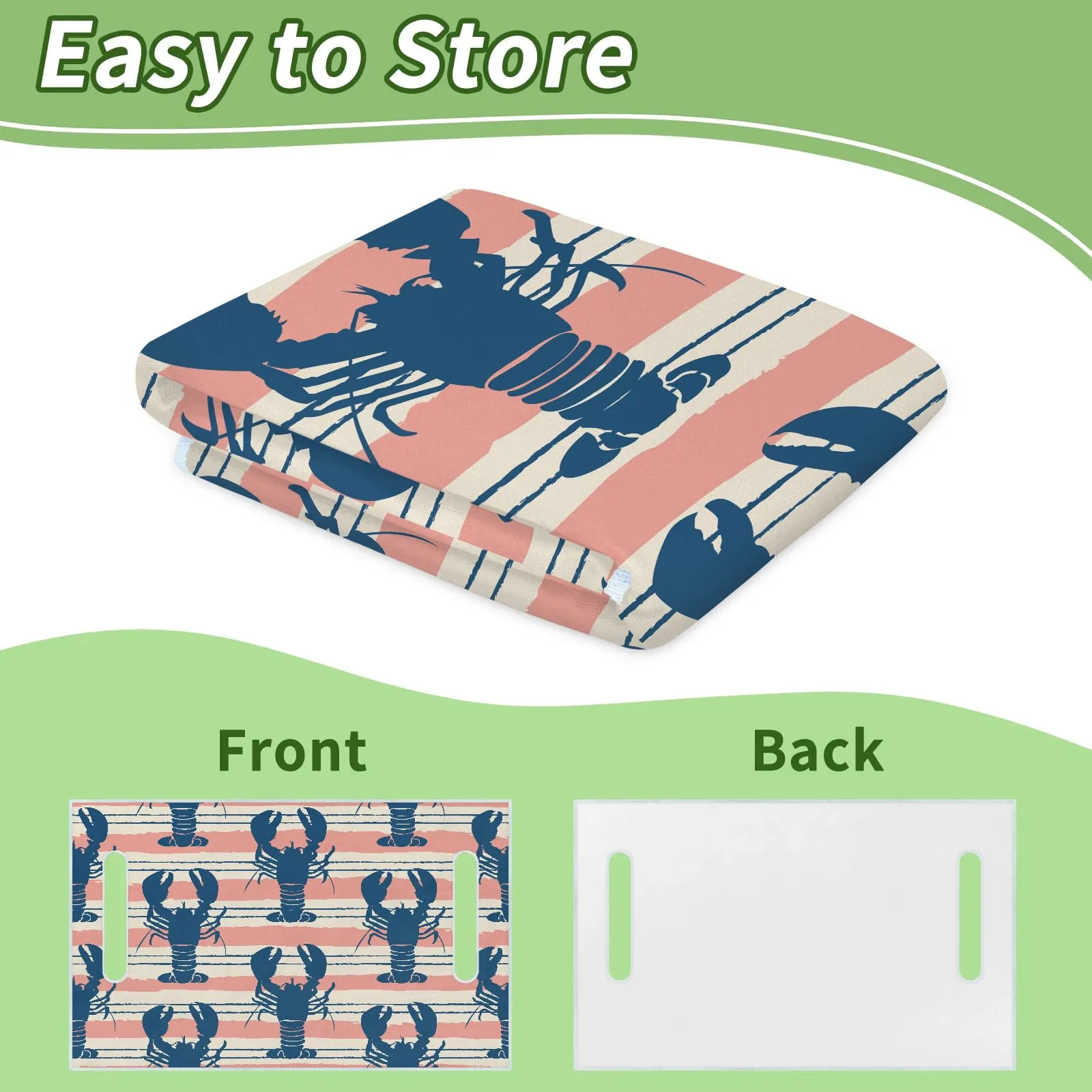 Tiveruda Golf Cart Seat Cover for Double Seats image 4