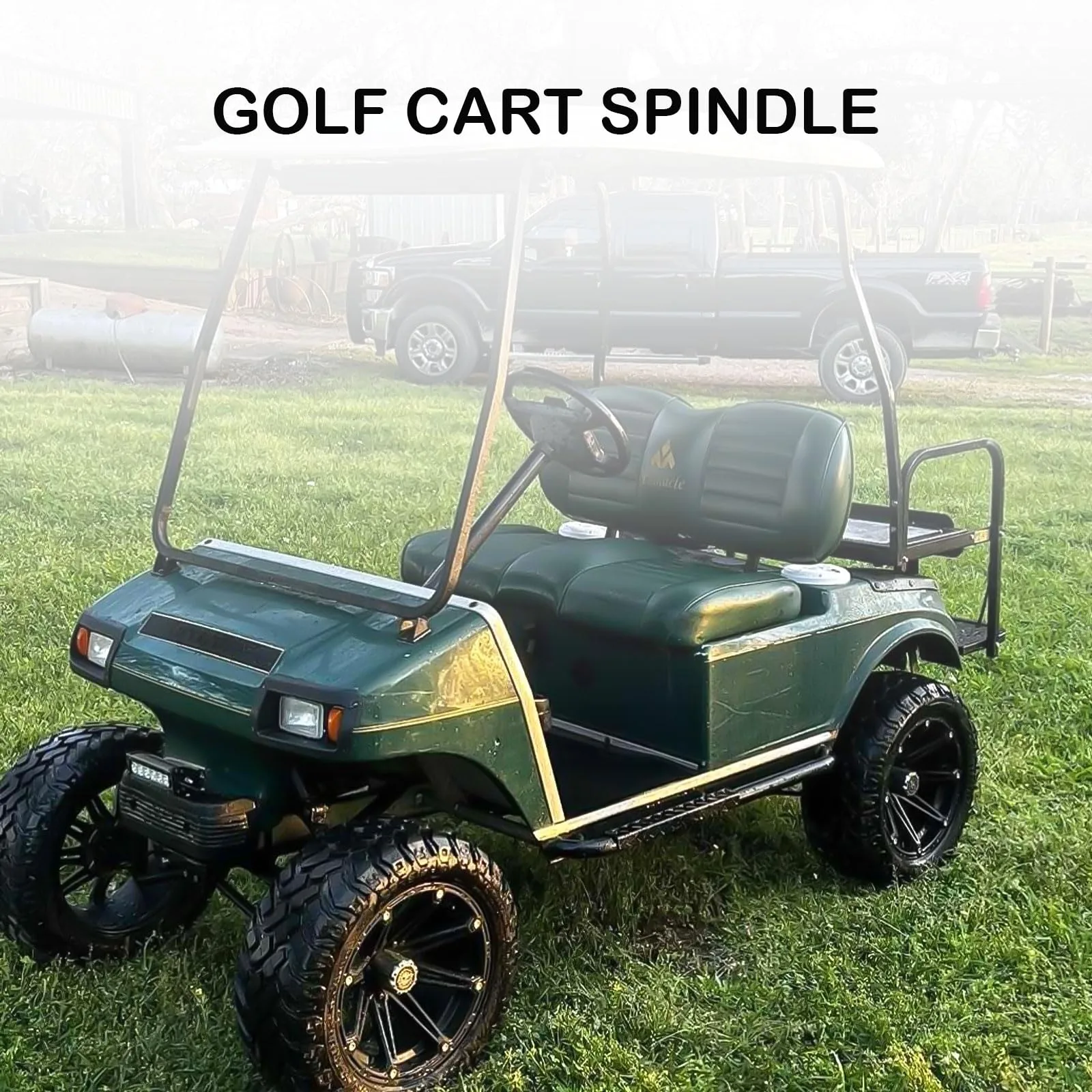 LOSTAR Front Hand Spindle for 1981-2003 Club Car DS image 2