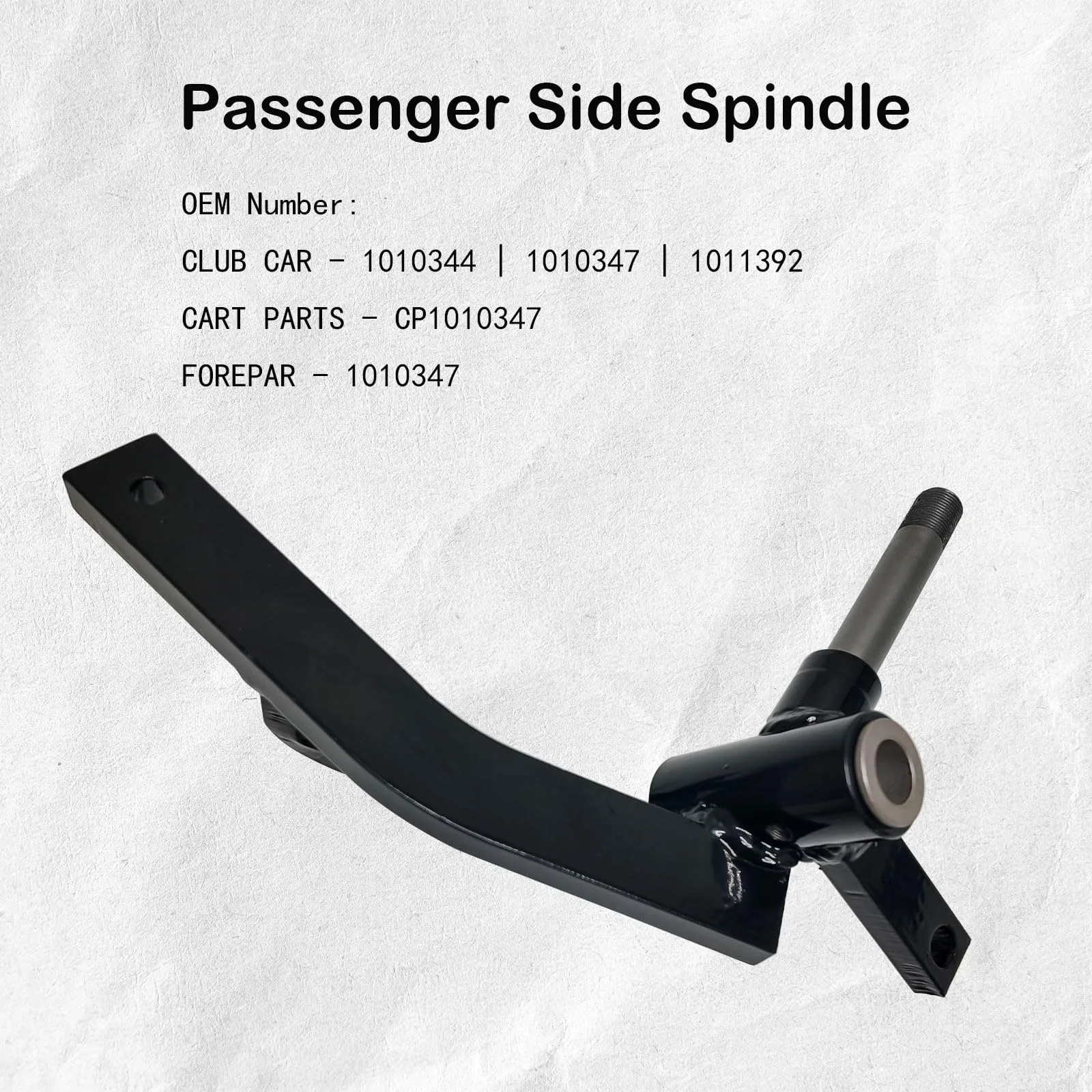 LOSTAR Front Hand Spindle for 1981-2003 Club Car DS image 3