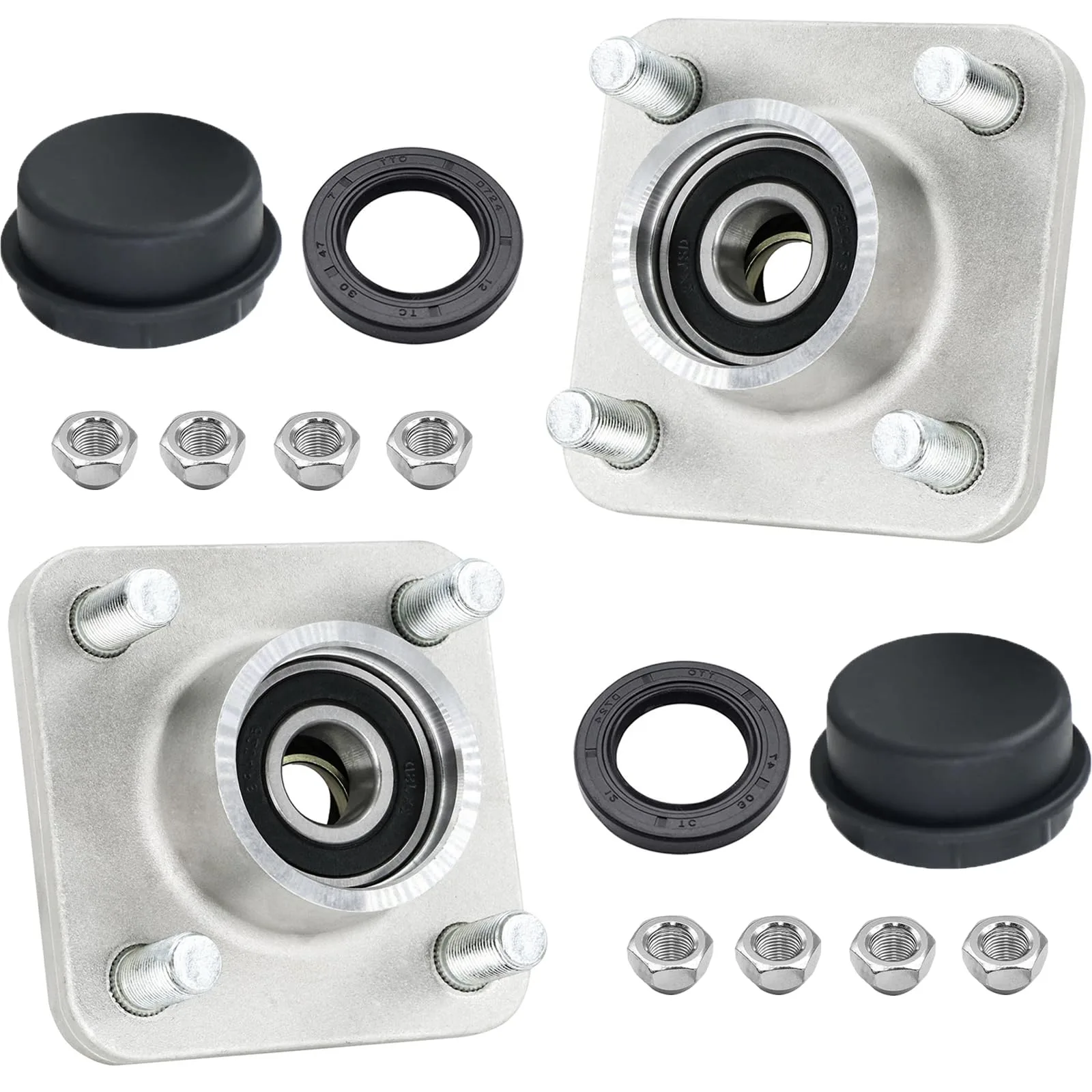 DIYOLFALL Yamaha Golf Cart Front Wheel Hub Assembly