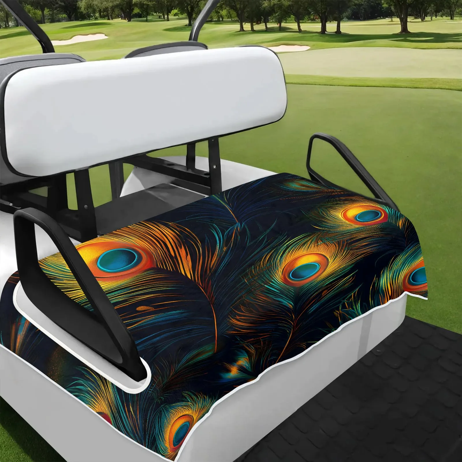 Tiveruda Golf Cart Seat Cover for Double Seats