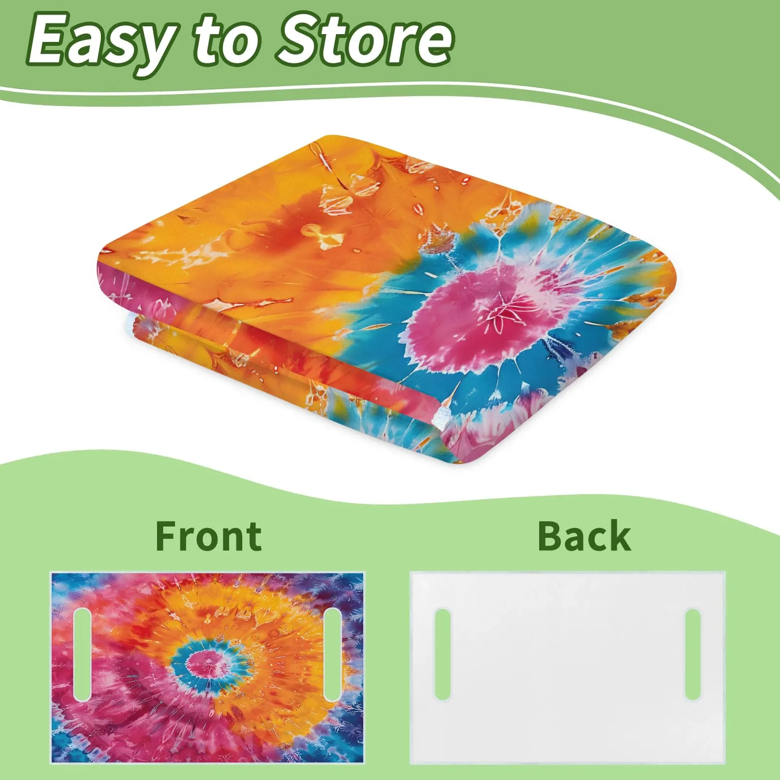 Tiveruda Tie-Dye Golf Cart Seat Cover, 51 x 31 in image 4