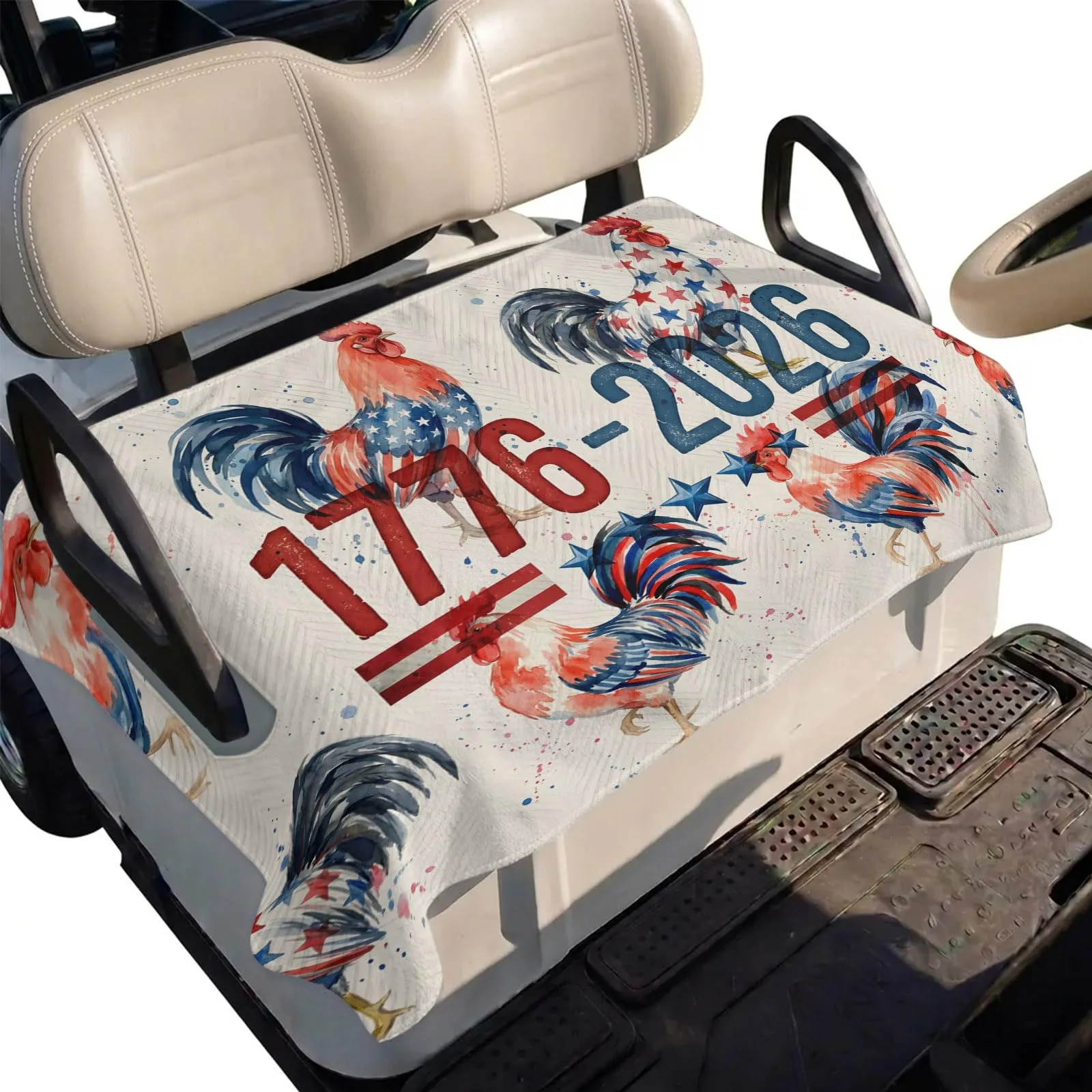 DecorLovee 51 x 31 Golf Cart Seat Cover Towel