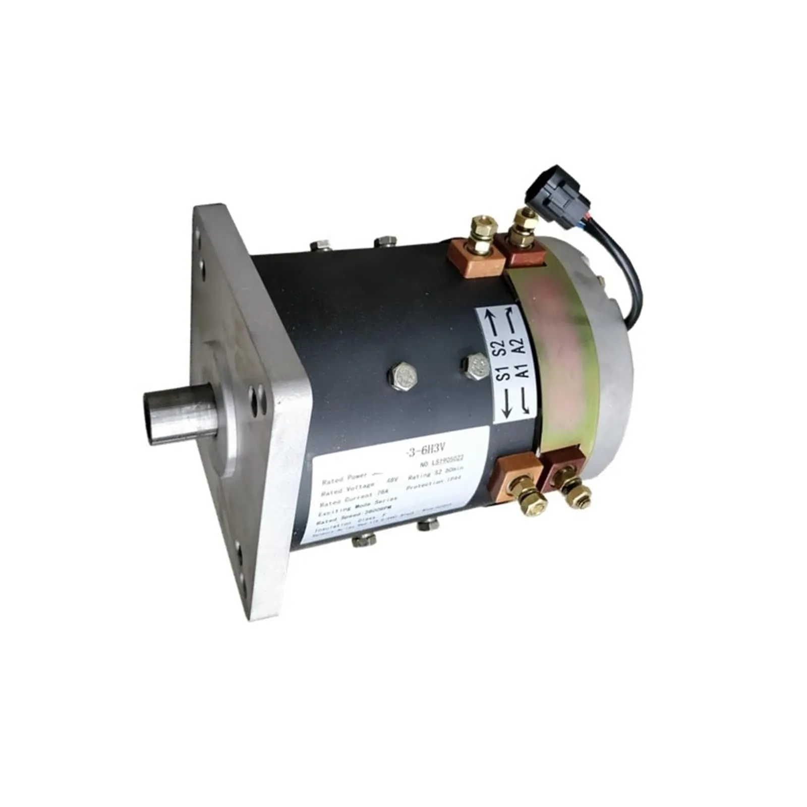 YkOHzqFHC 3 kW DC Motor for Electric Golf Carts image 2