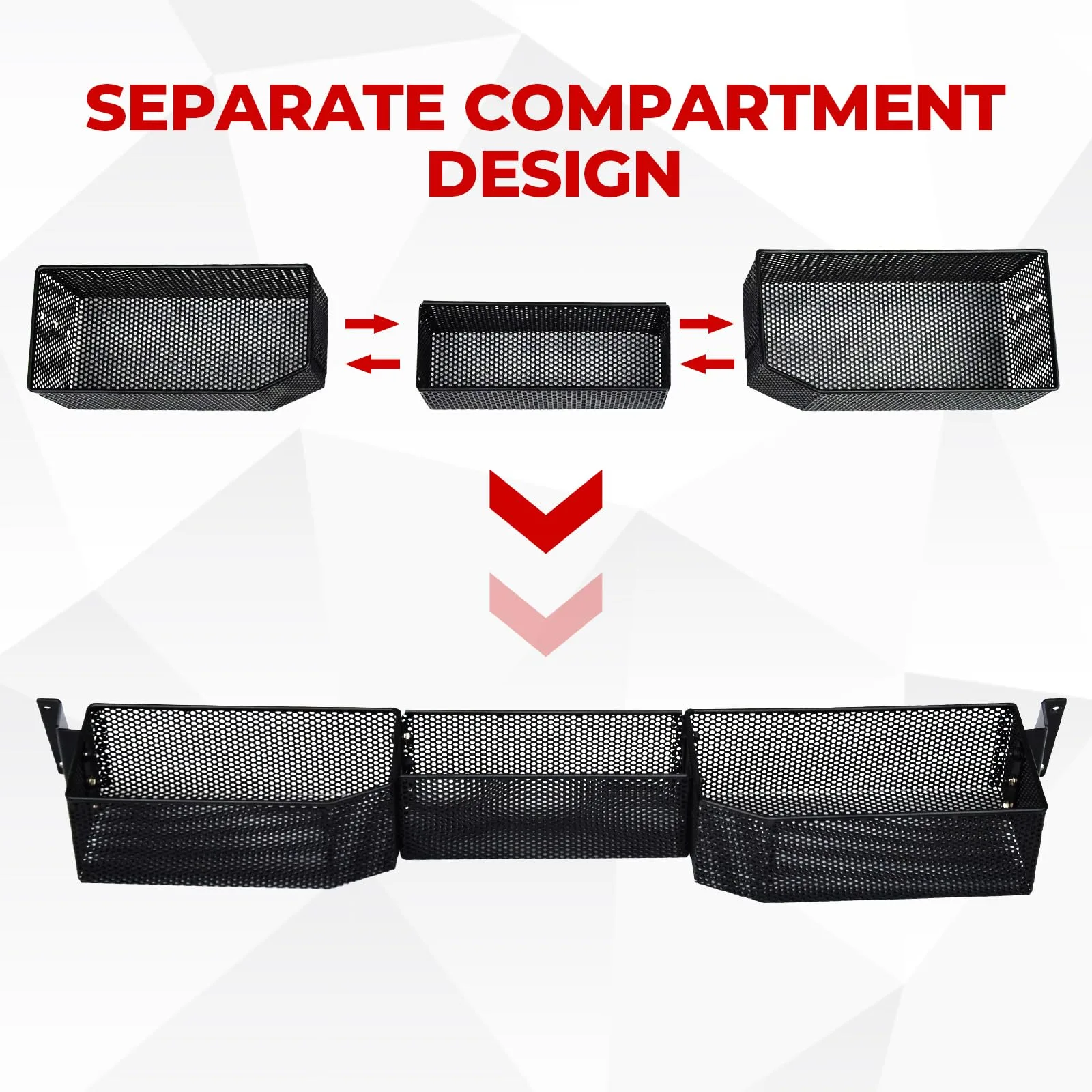 XUTVOTOR Front Storage Basket for E-Z-GO RXV Valor 2025 image 4