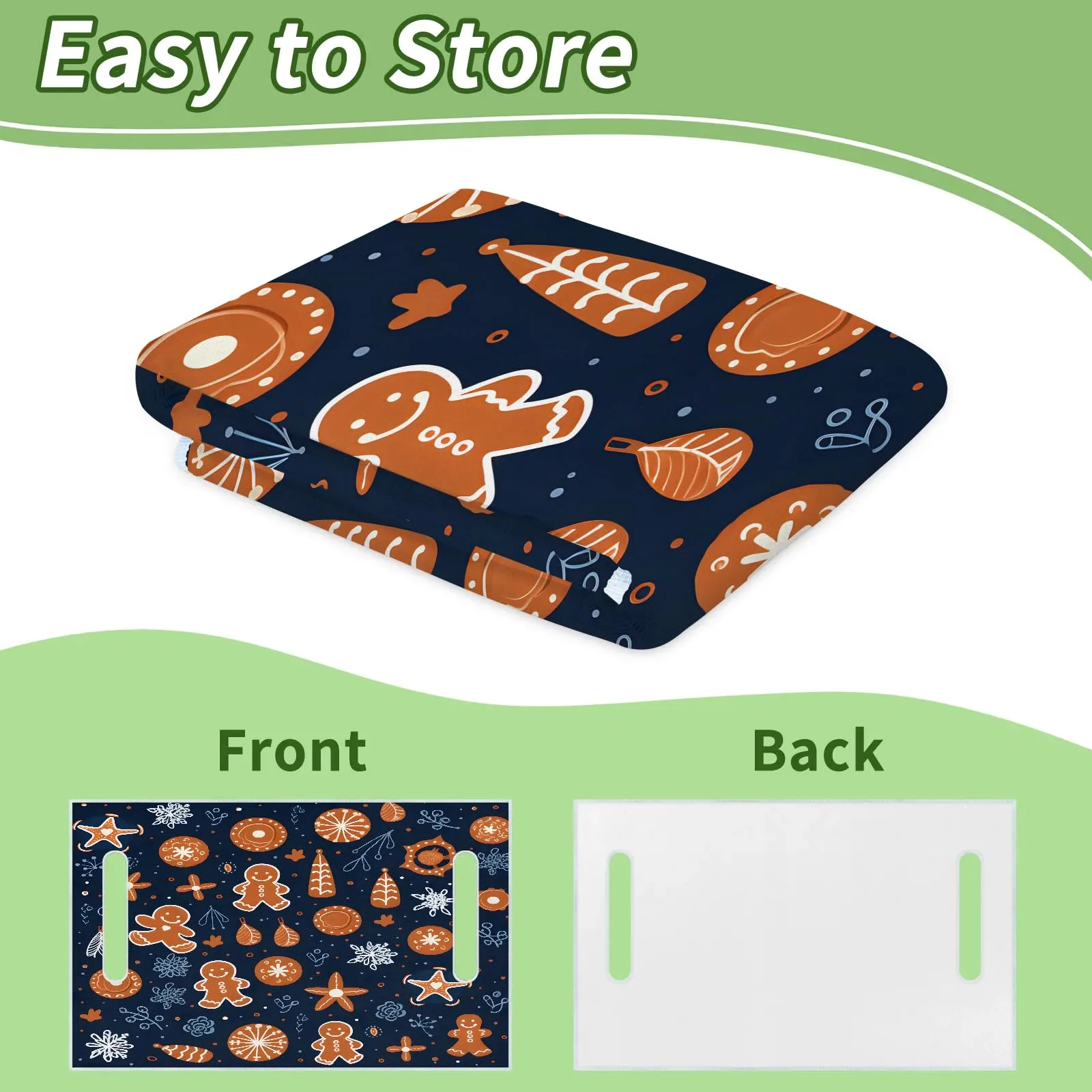 Tiveruda Golf Cart Seat Cover Blanket for Double Seats image 4