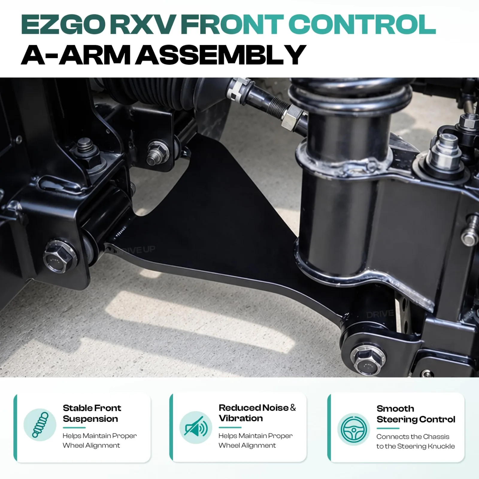 DRIVE UP DU00336 Front A-Arm for E-Z-GO RXV image 3