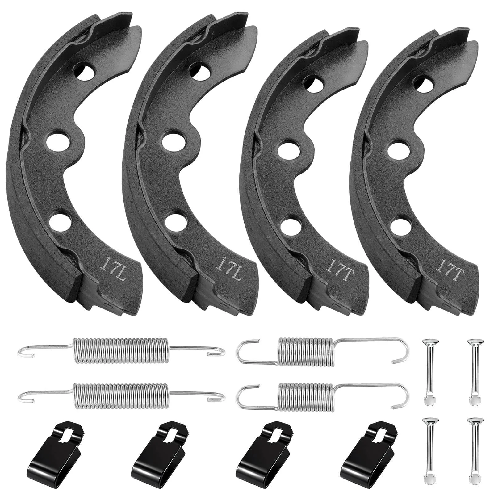 MOSNAI Brake Shoes & Spring Kit for Club Car DS, Precedent