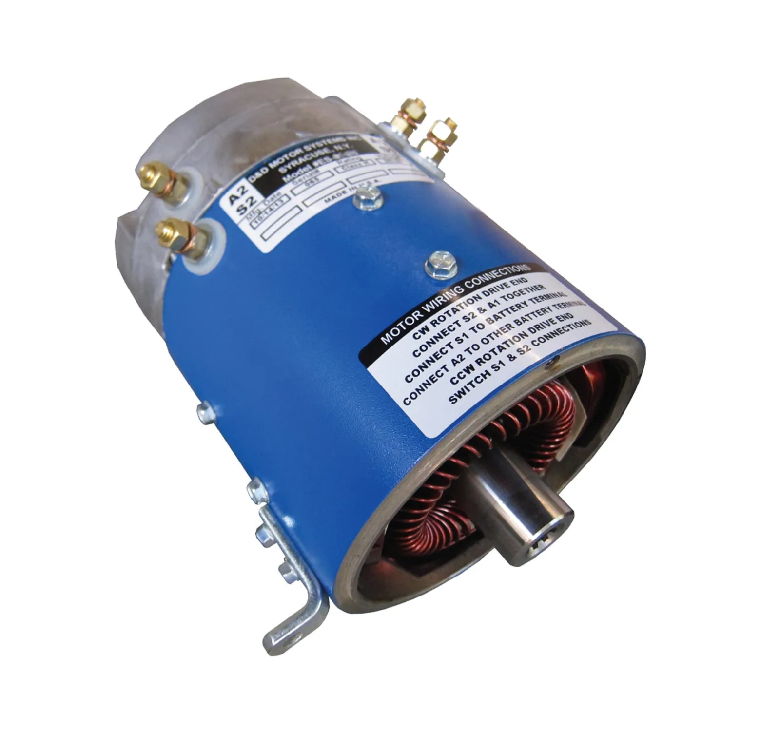 D&D Motor Systems Club Car Series Golf Cart Motor