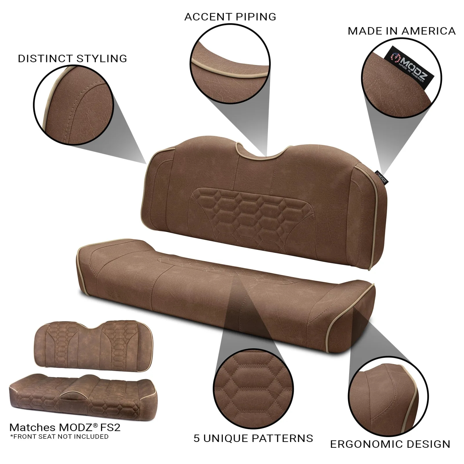 MODZ RSC2 Rear Seat for GTW Mach and Madjax Genesis image 2