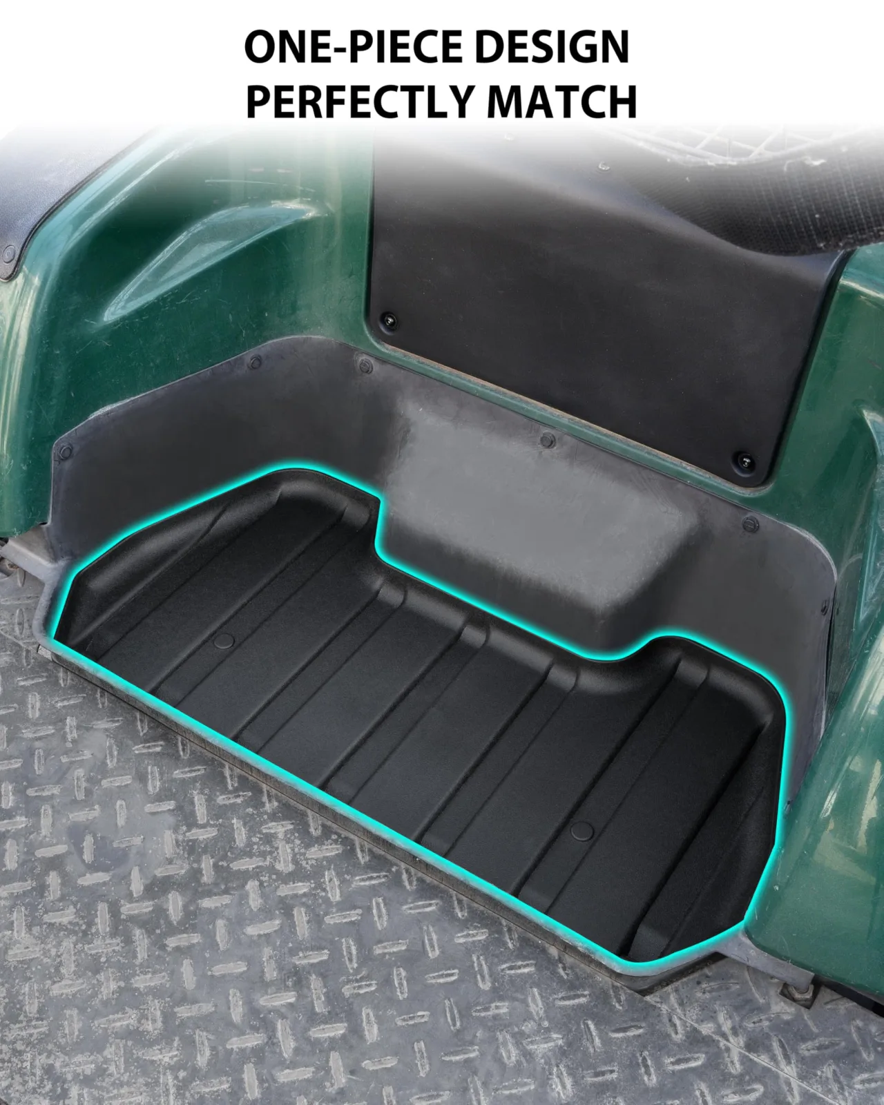 SAUTVS Bag Well Mat for Yamaha G14-G22 Golf Carts image 4