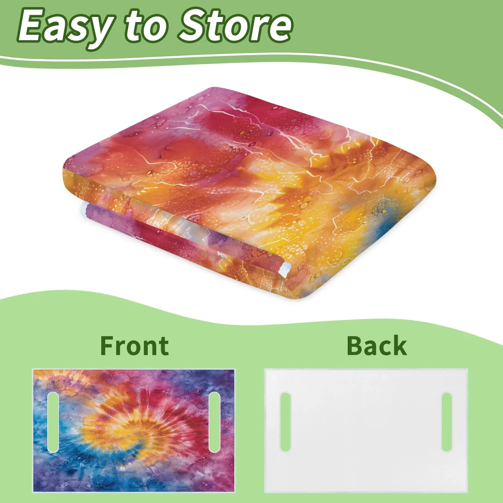 Tiveruda Tie-Dye Golf Cart Seat Cover, 51 x 31 in image 4
