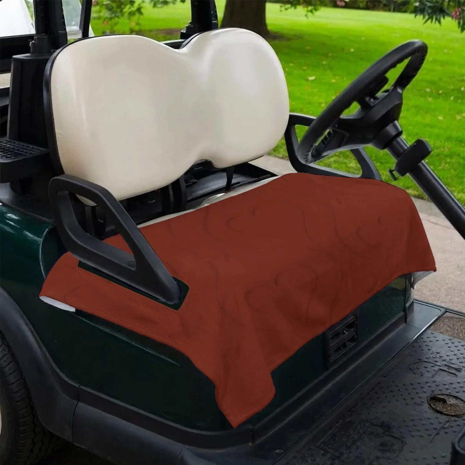 Lanata Red Golf Cart Seat Cover Towel, 51 x 31 Inches image 4