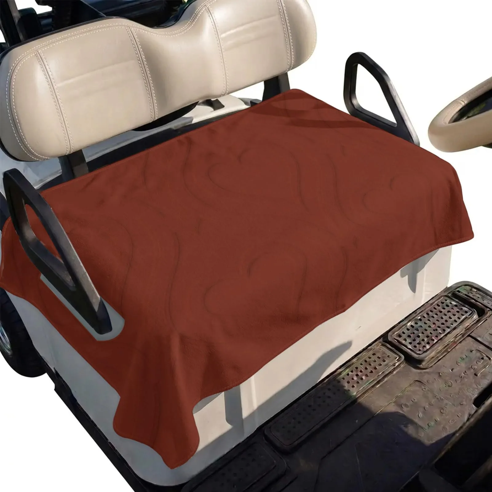 Lanata Red Golf Cart Seat Cover Towel, 51 x 31 Inches