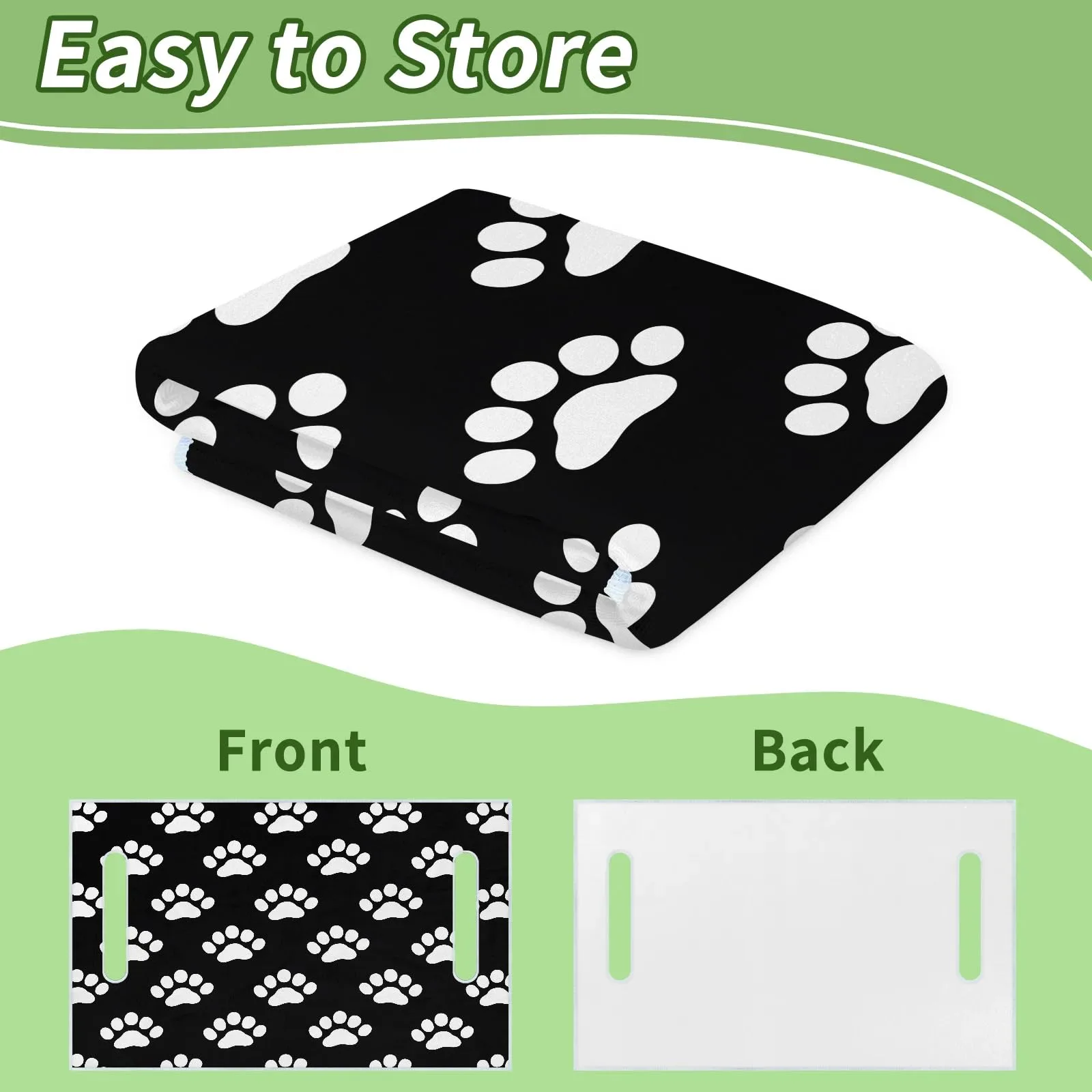 Tiveruda Golf Cart Seat Cover for Double Seats, 51 x 31 in image 4