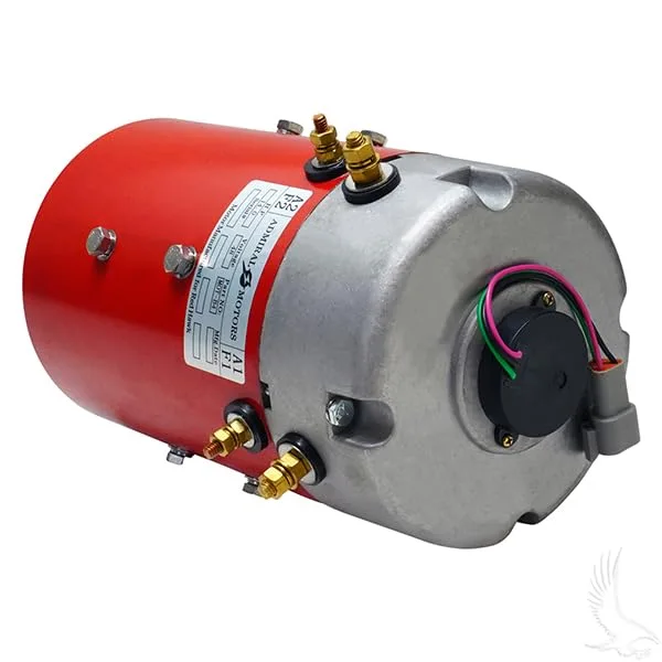 Red Hawk MOT-A2 Admiral 10 HP Shunt Motor – 36/48V (Replaces D390) image 3
