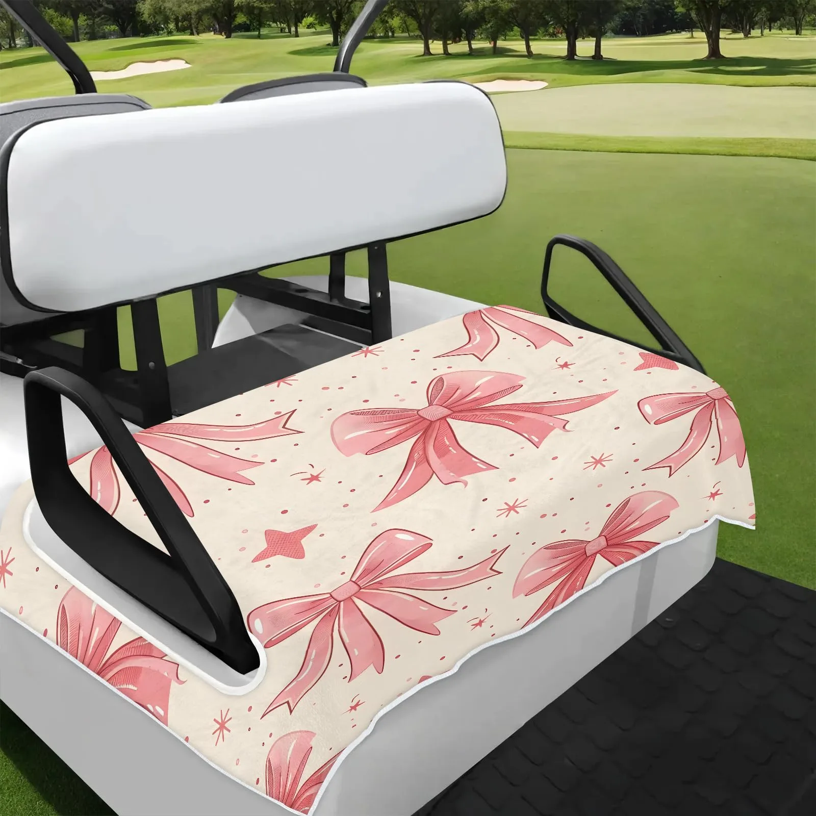 Tiveruda Golf Cart Seat Cover Blanket, 51 x 31 Inches