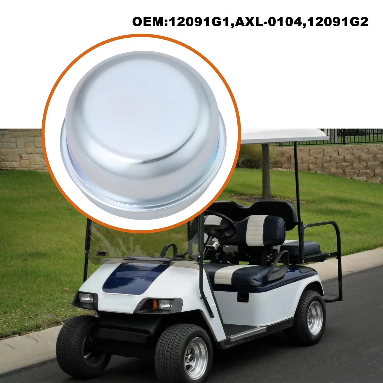 SING F LTD Golf Cart Dust Covers 12091G1 AXL-0104 12091G2 image 2