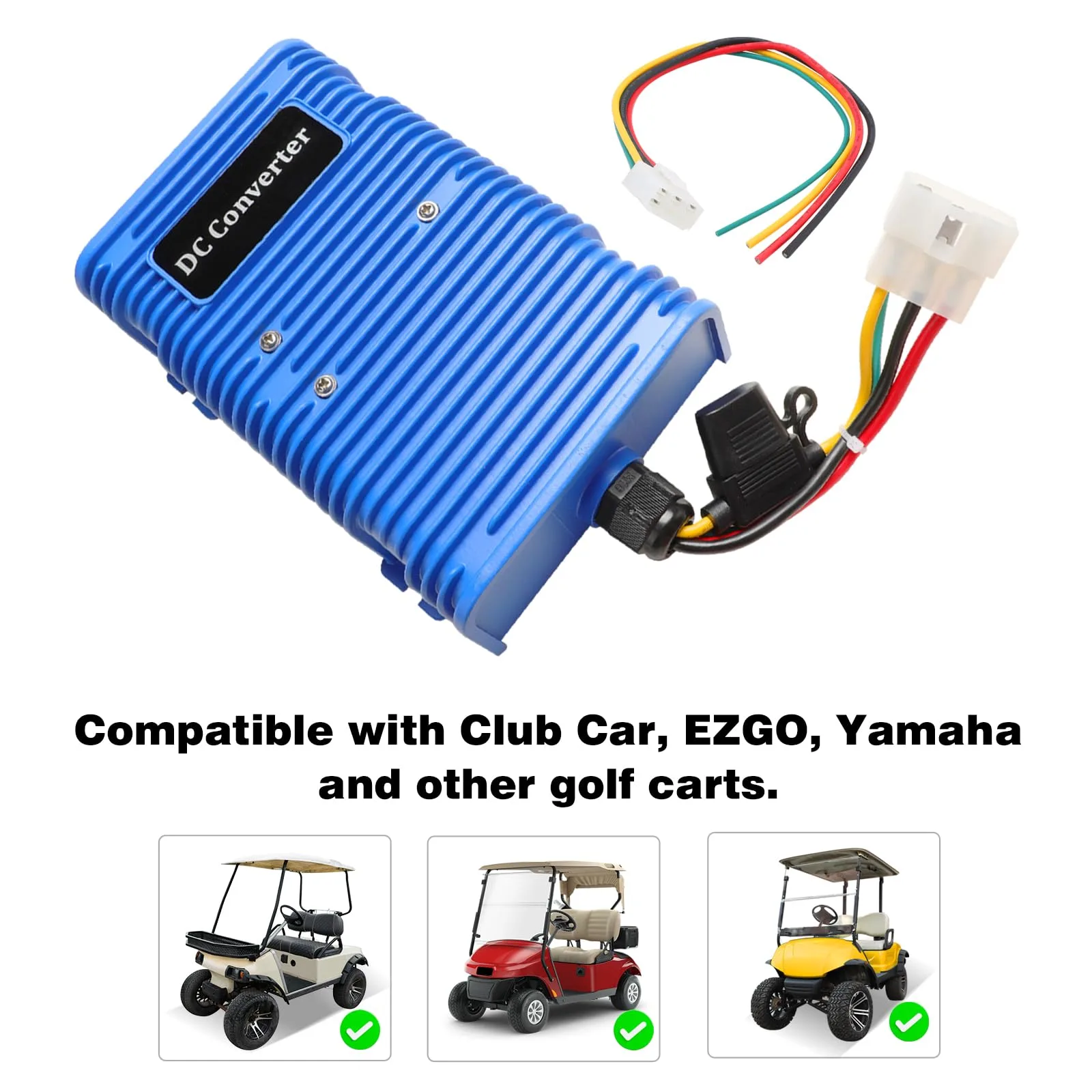 AIPSET AP0011 Golf Cart Voltage Reducer, 36V/48V to 12V image 2