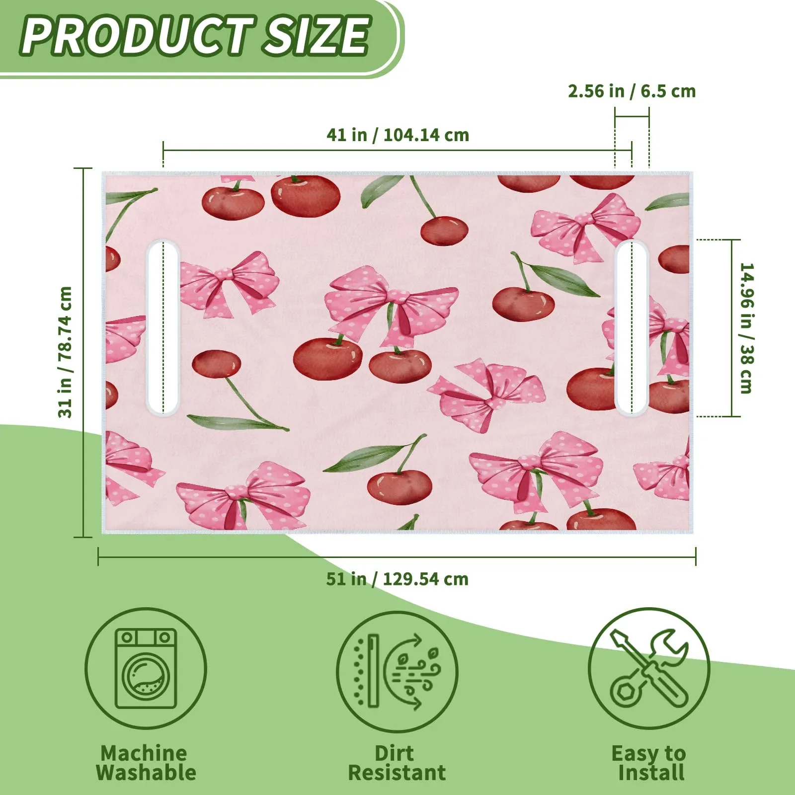 Tiveruda Golf Cart Seat Cover for Double Seats, 51 x 31 in image 2