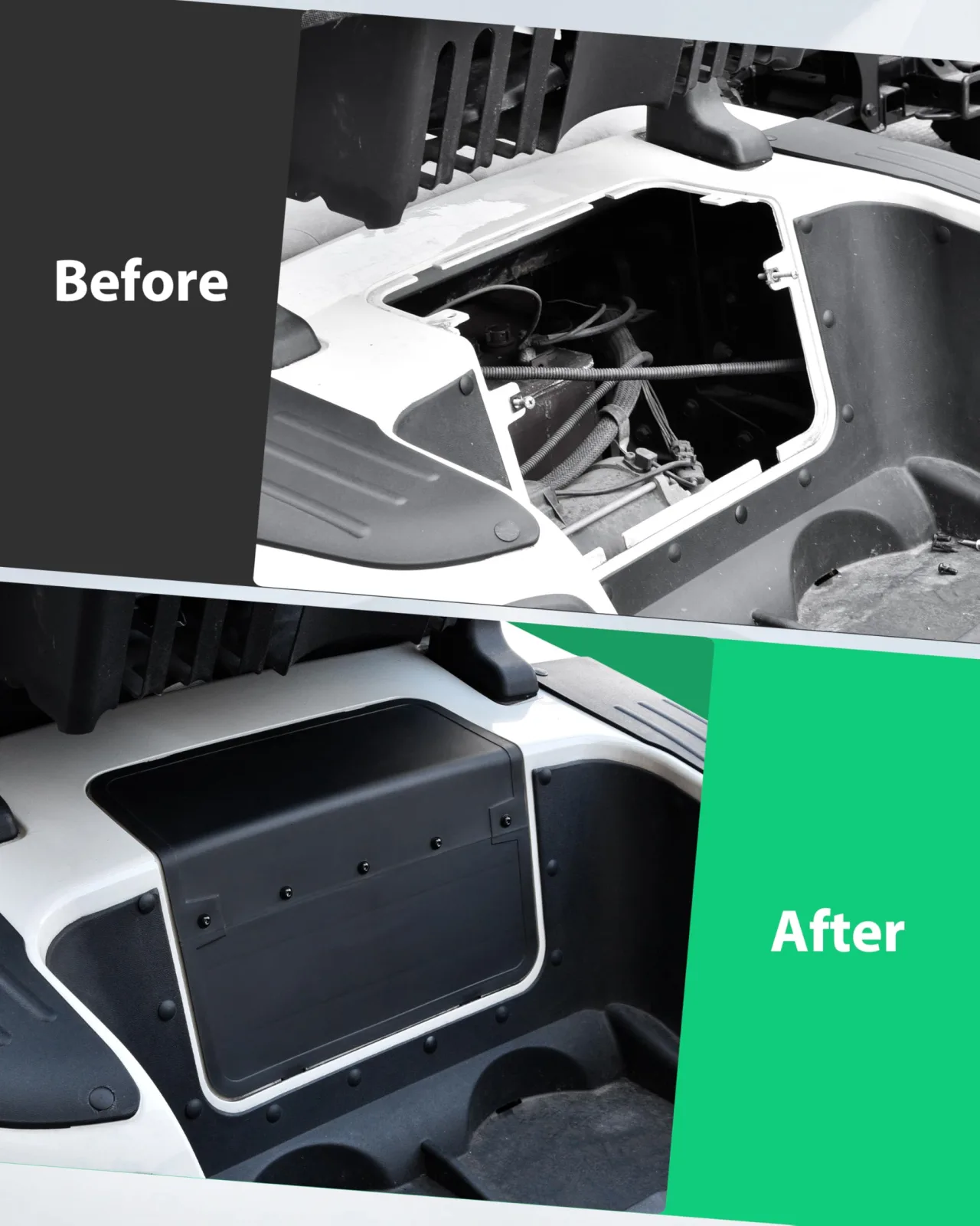 LDETXY Access Panel Cover for E-Z-GO RXV 2008-2015 image 2