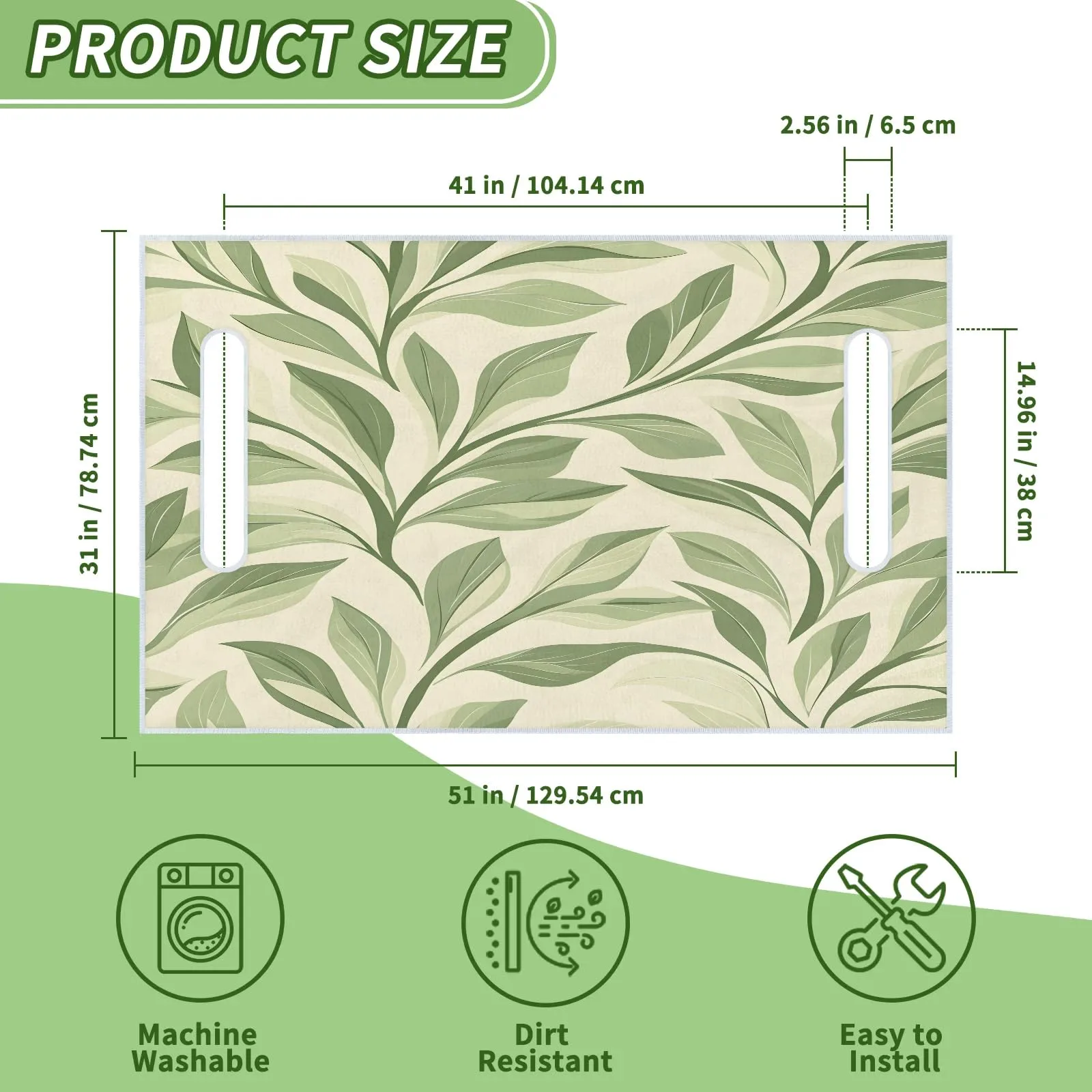 Tiveruda Golf Cart Seat Cover for Double Seats image 2
