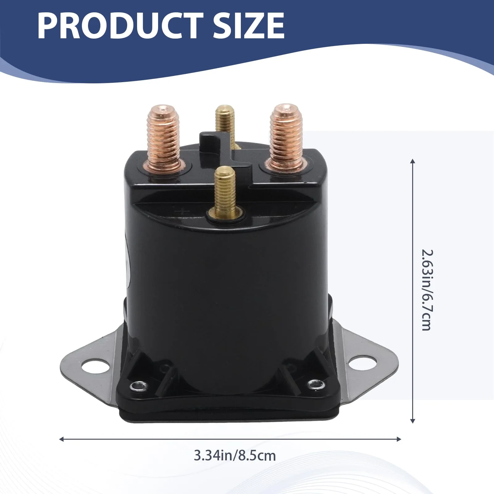 EATAKWARD 48V Solenoid for Club Car DS, 1995-1997 image 3
