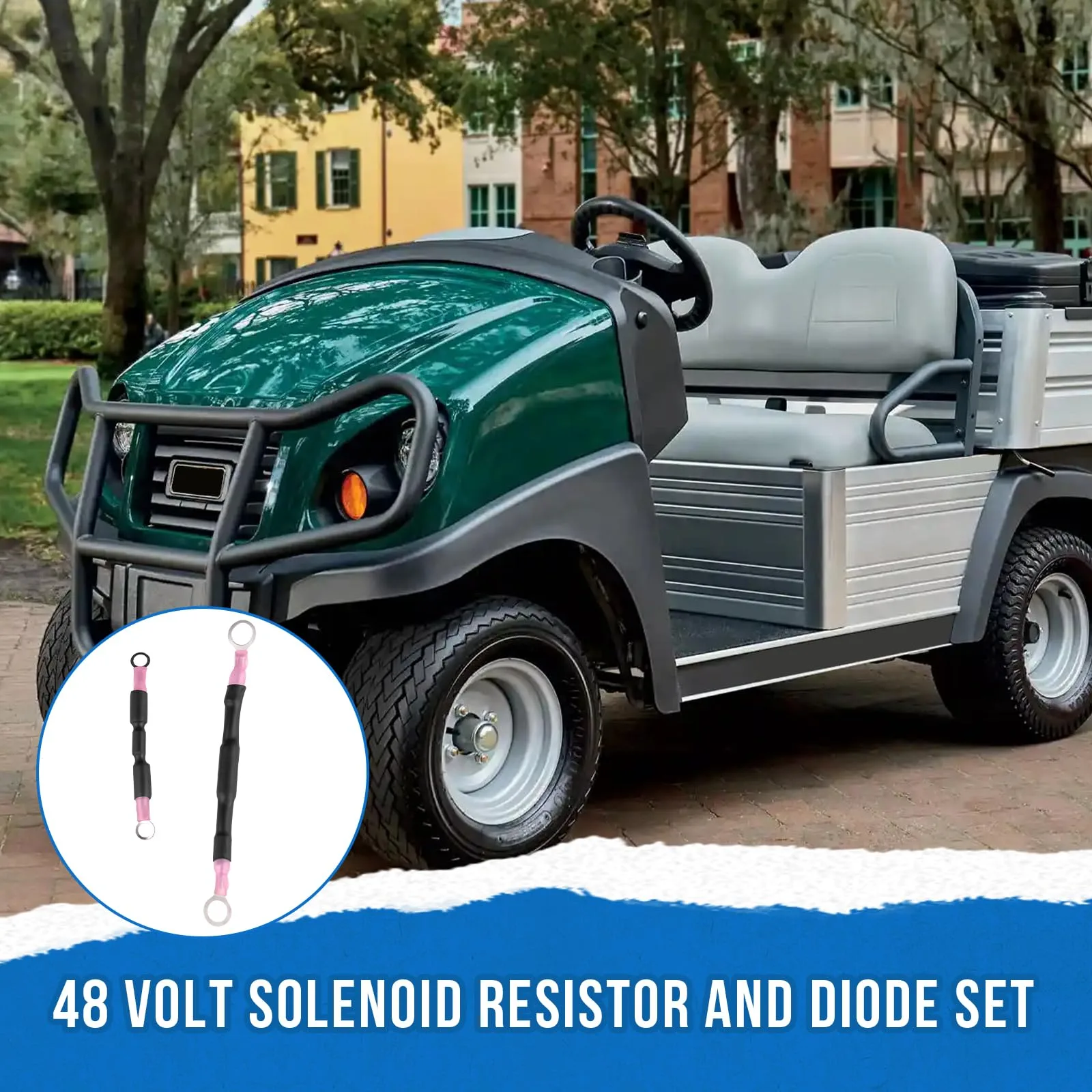 SeDeplacer Solenoid Resistor Assembly for Club Car Carryall image 3