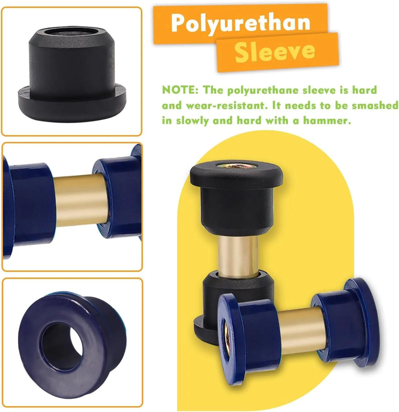 CLUBRALLY Club Car DS Front & Rear Bushing Kit Aix-CB-006 image 2
