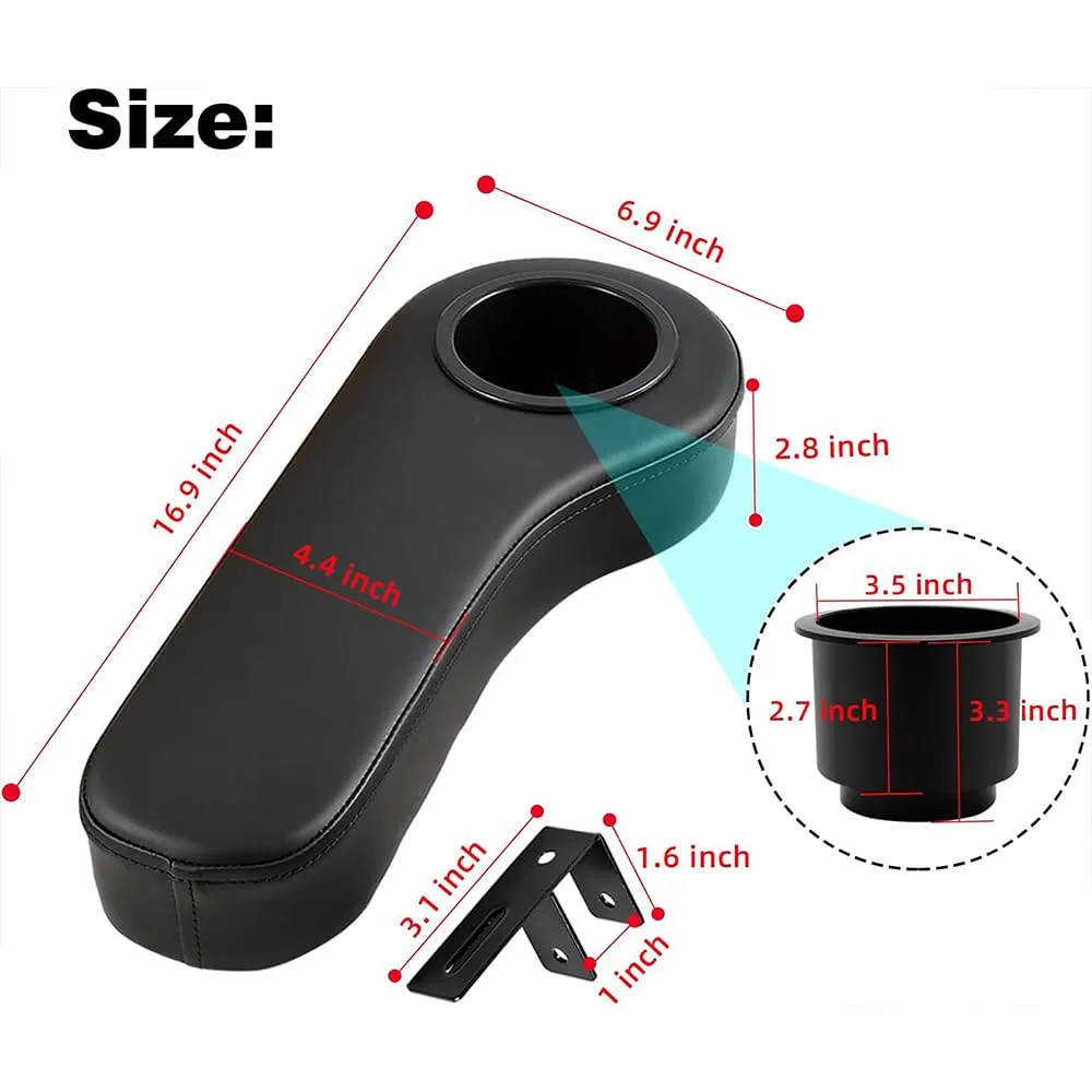 MTNYY Rear Seat Armrests with Cup Holders for Epic E40 image 2
