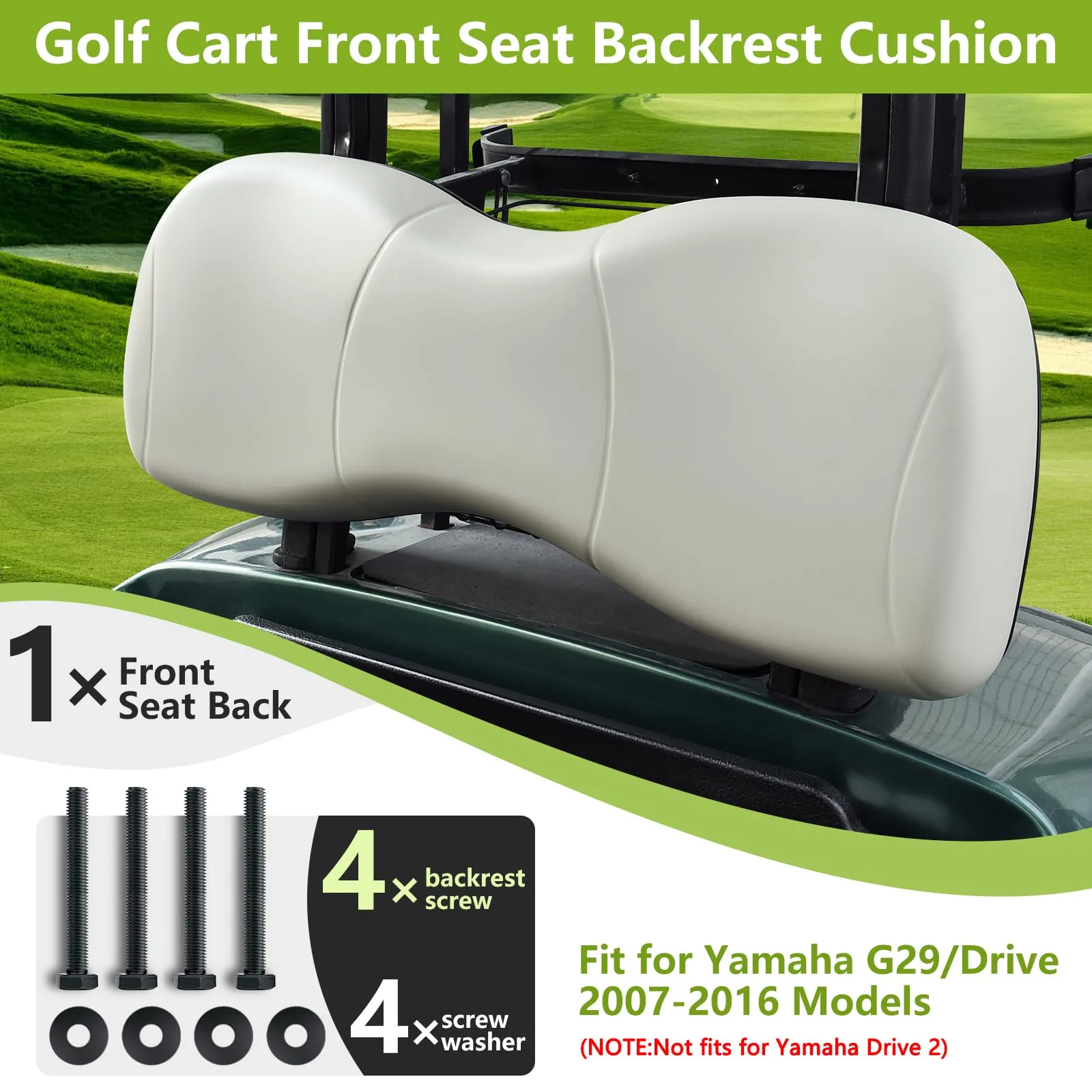 HEOHOU Yamaha G29/Drive Front Seat Back Cushion image 2