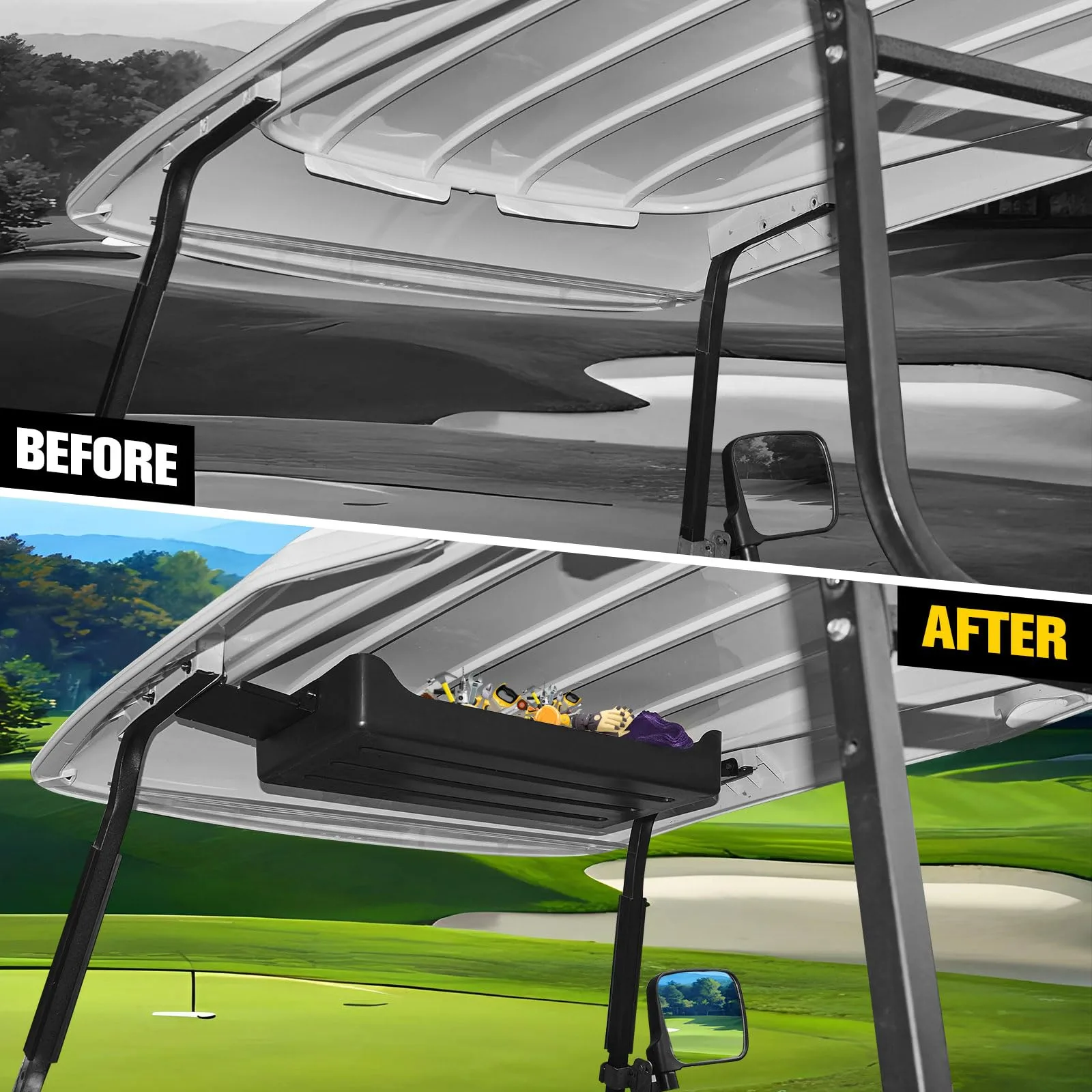 HSUTVXPRO ST077 Overhead Tray for Club Car Tempo 2025 image 2