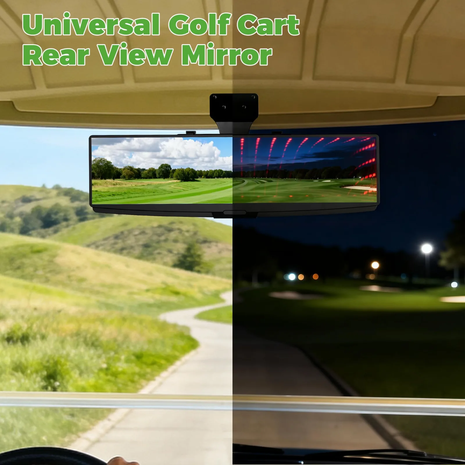 10L0L Golf Cart Rear View Mirror A03-YDKJ 004-B09 image 4