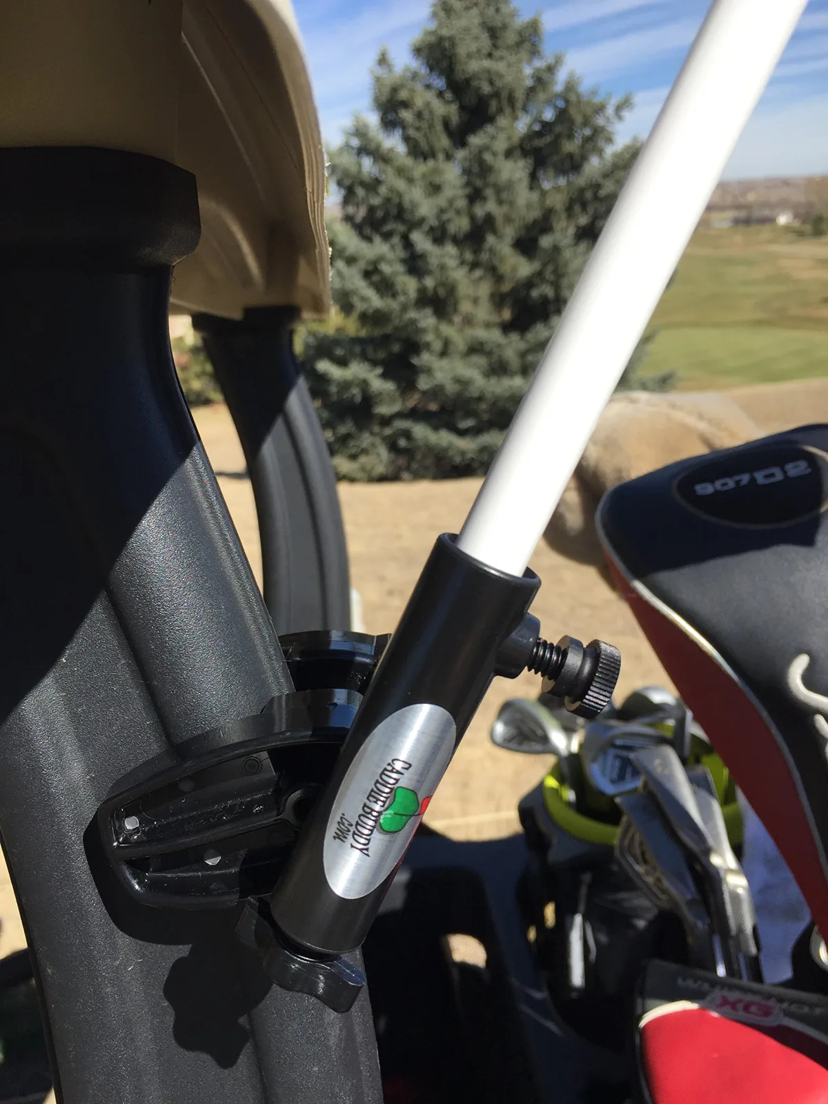Caddie Buddy Golf Cart Handicap Flag and Mount image 3