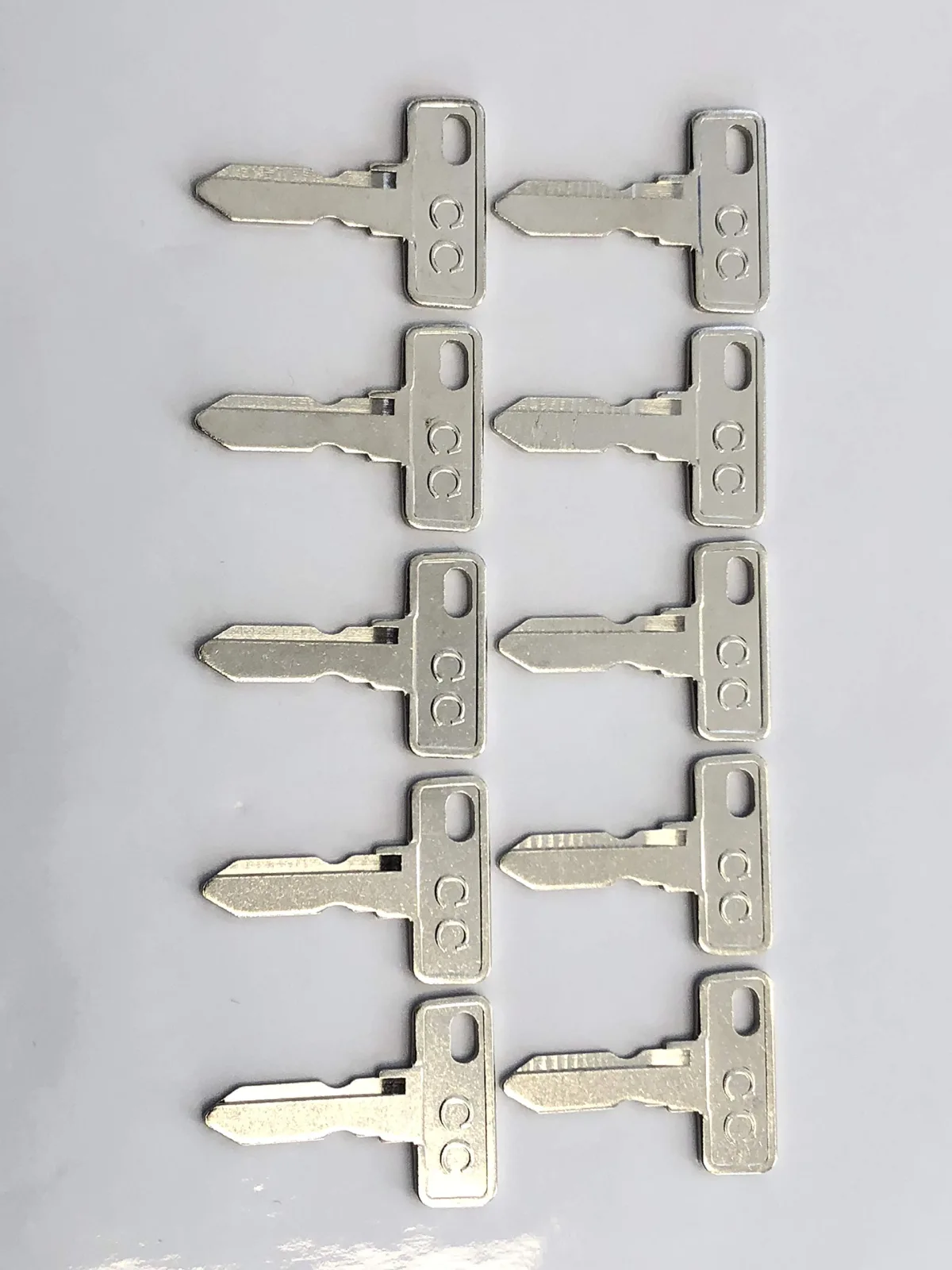 Generic Club Car Golf Cart Ignition Keys, 10-Pack
