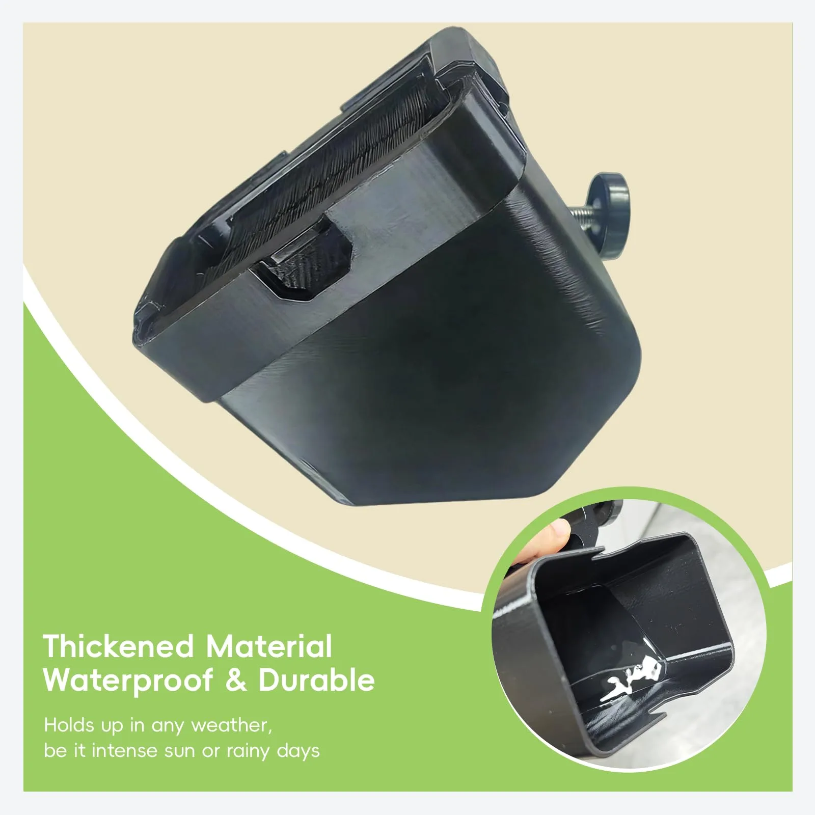PoolTechX Golf Cart Club Cleaner with Detachable Water Box image 3