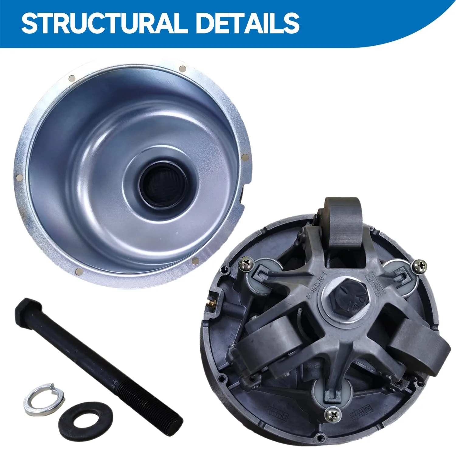 TUNTROL PC0222 Yamaha G29 Primary & Secondary Clutch Set image 4