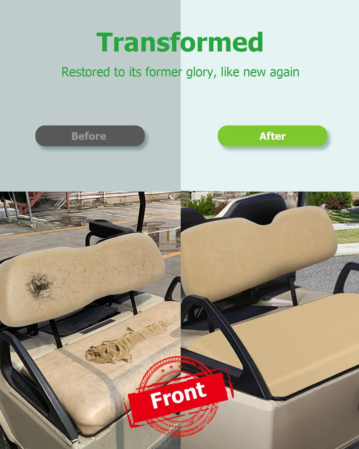 ILVGOLF Front Seat Backrest for E-Z-G-O TXT 1994+ image 4