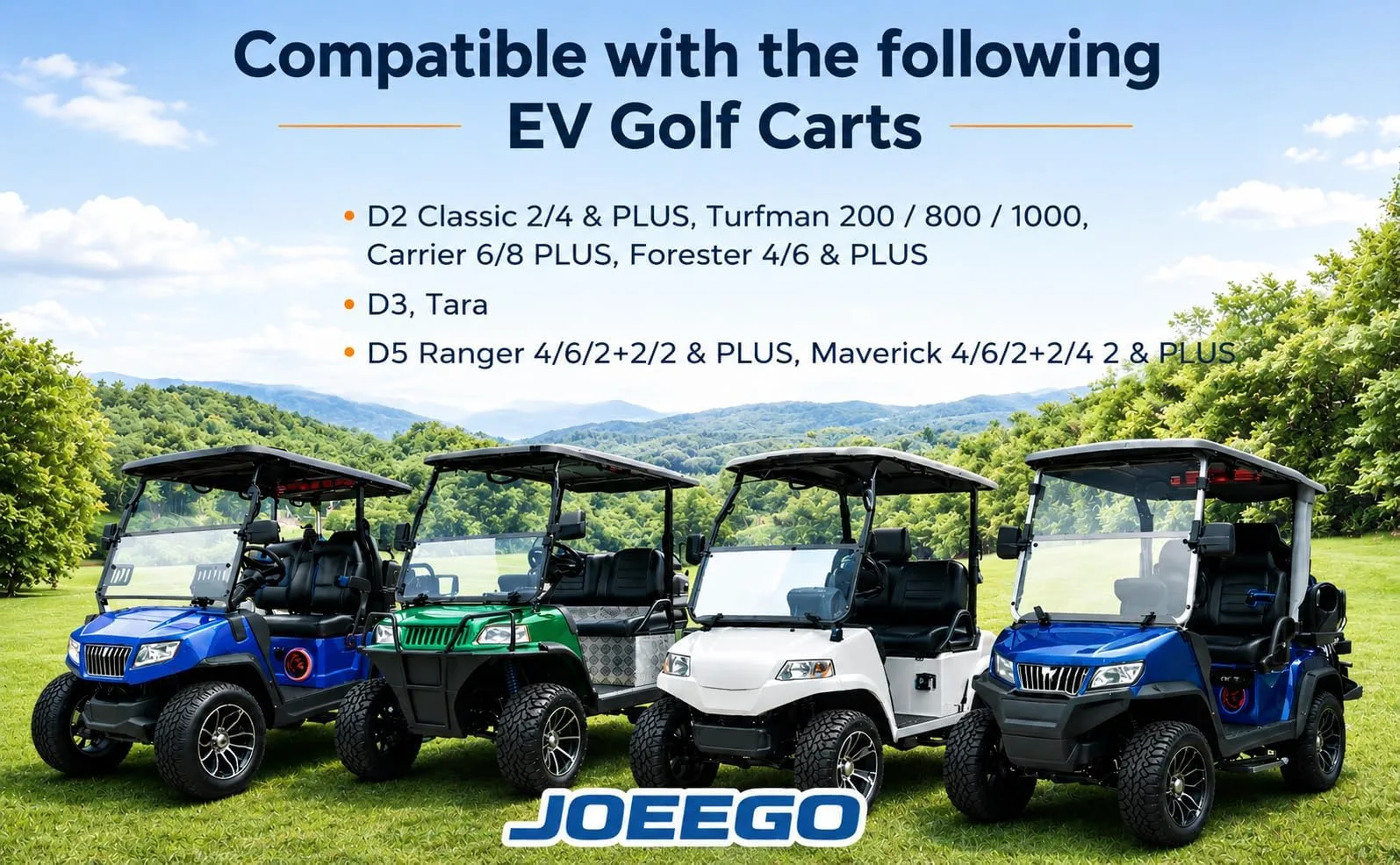 JOEEGO 48V to 12V 240W Golf Cart DC-DC Converter image 3