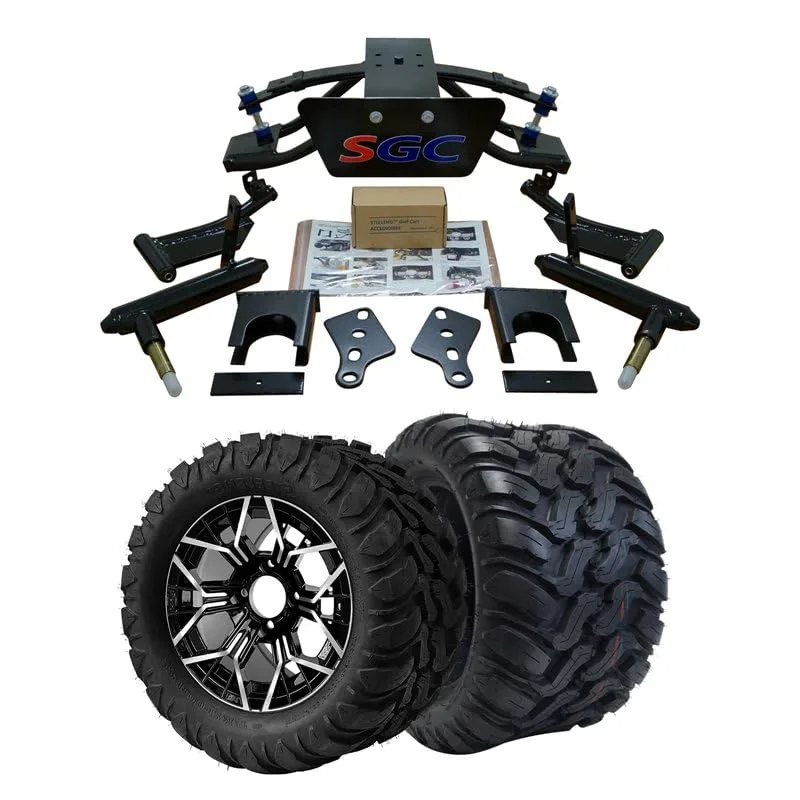 Club Car Precedent 4-Inch Lift Kit with Wheels and Tires