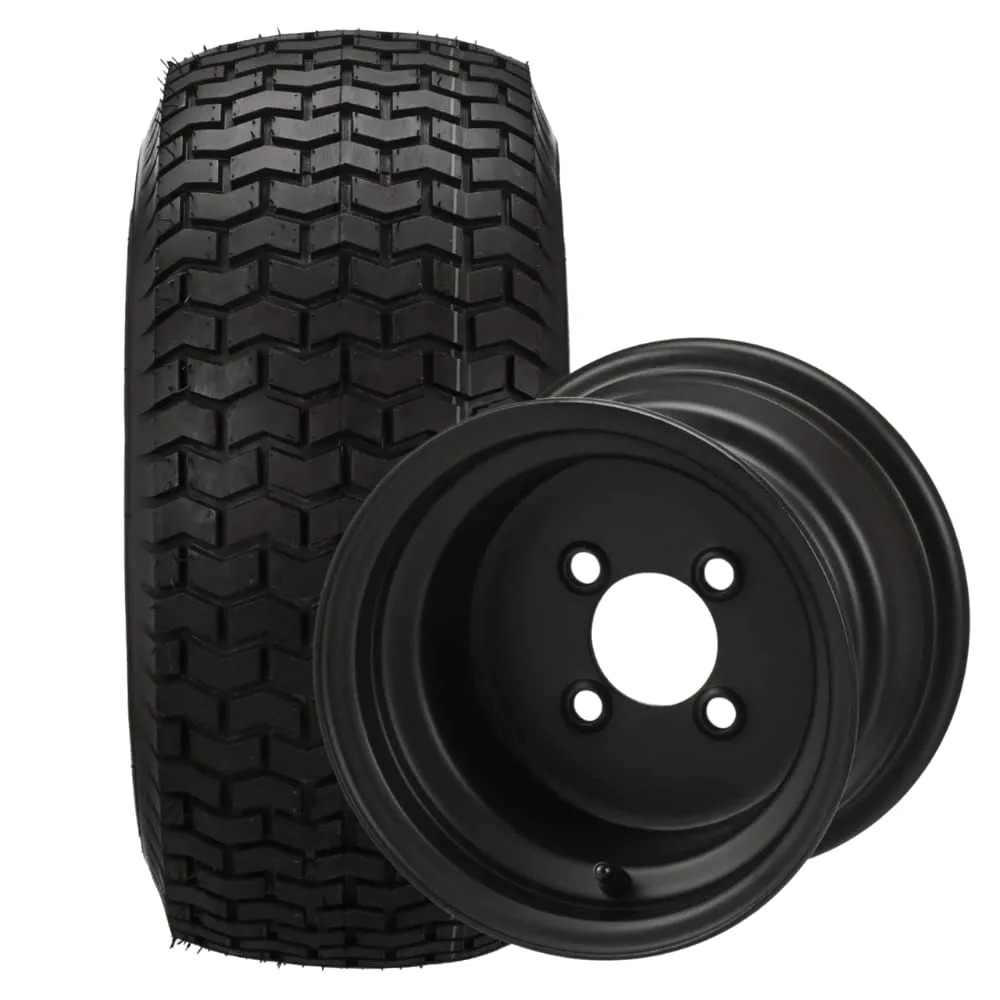 REVENGE 20x10R10 Golf Cart Wheels and Tires, Set of 4