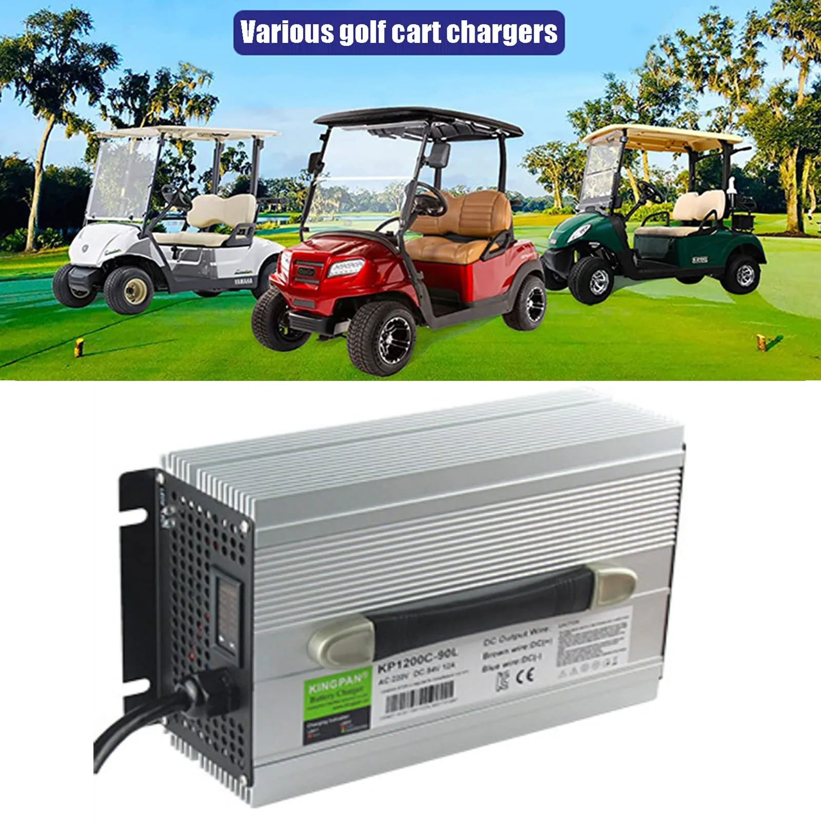 JMYSD 36V 25A Club Car Golf Cart Battery Charger image 2